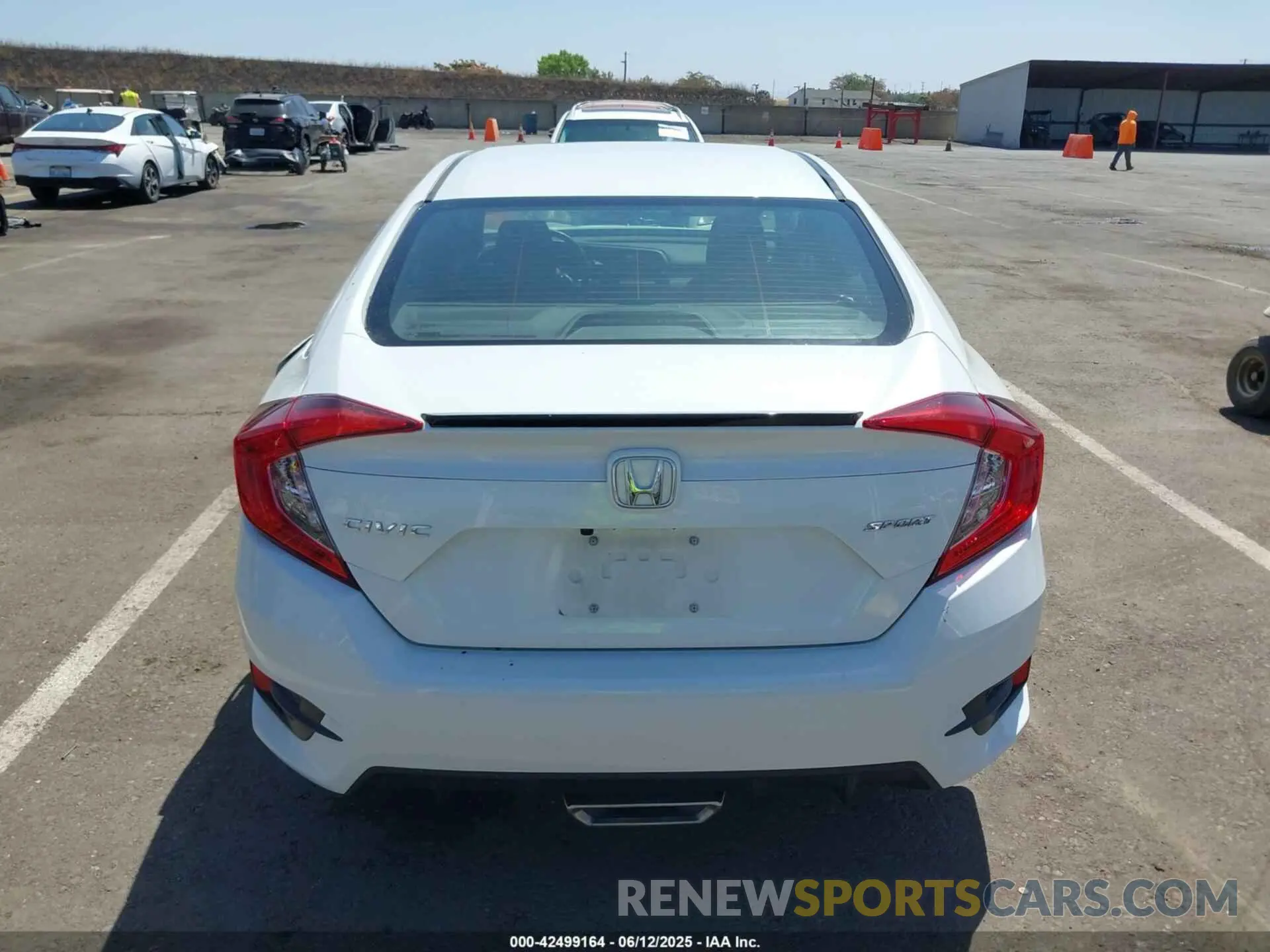 16 Photograph of a damaged car 2HGFC2F87MH540023 HONDA CIVIC 2021