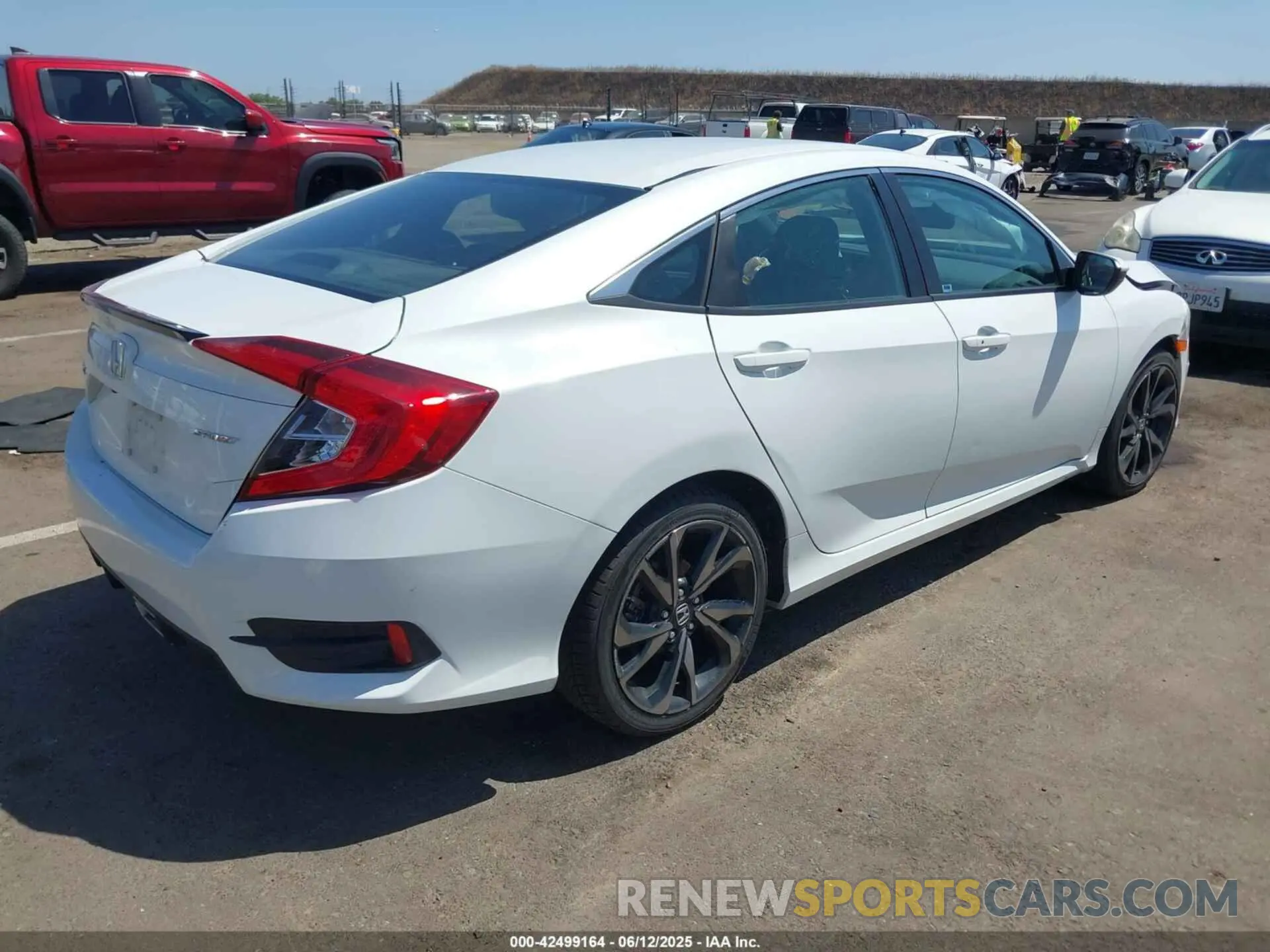 4 Photograph of a damaged car 2HGFC2F87MH540023 HONDA CIVIC 2021