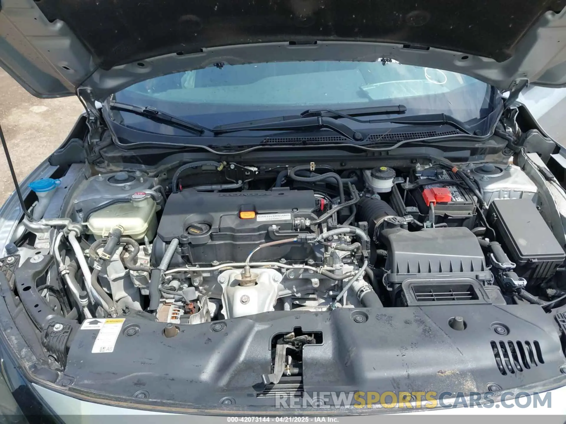 10 Photograph of a damaged car 2HGFC2F87MH541060 HONDA CIVIC 2021
