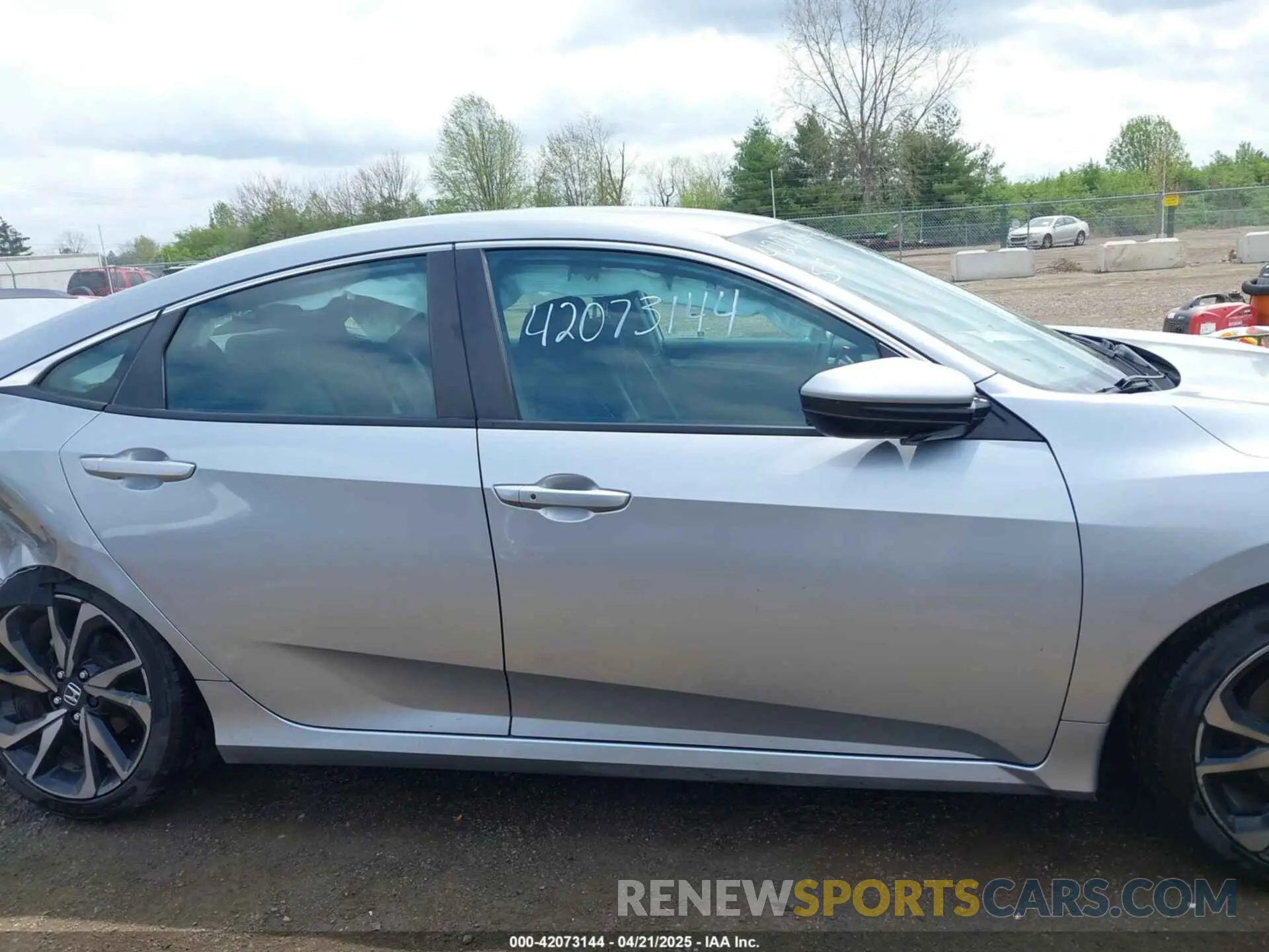 14 Photograph of a damaged car 2HGFC2F87MH541060 HONDA CIVIC 2021