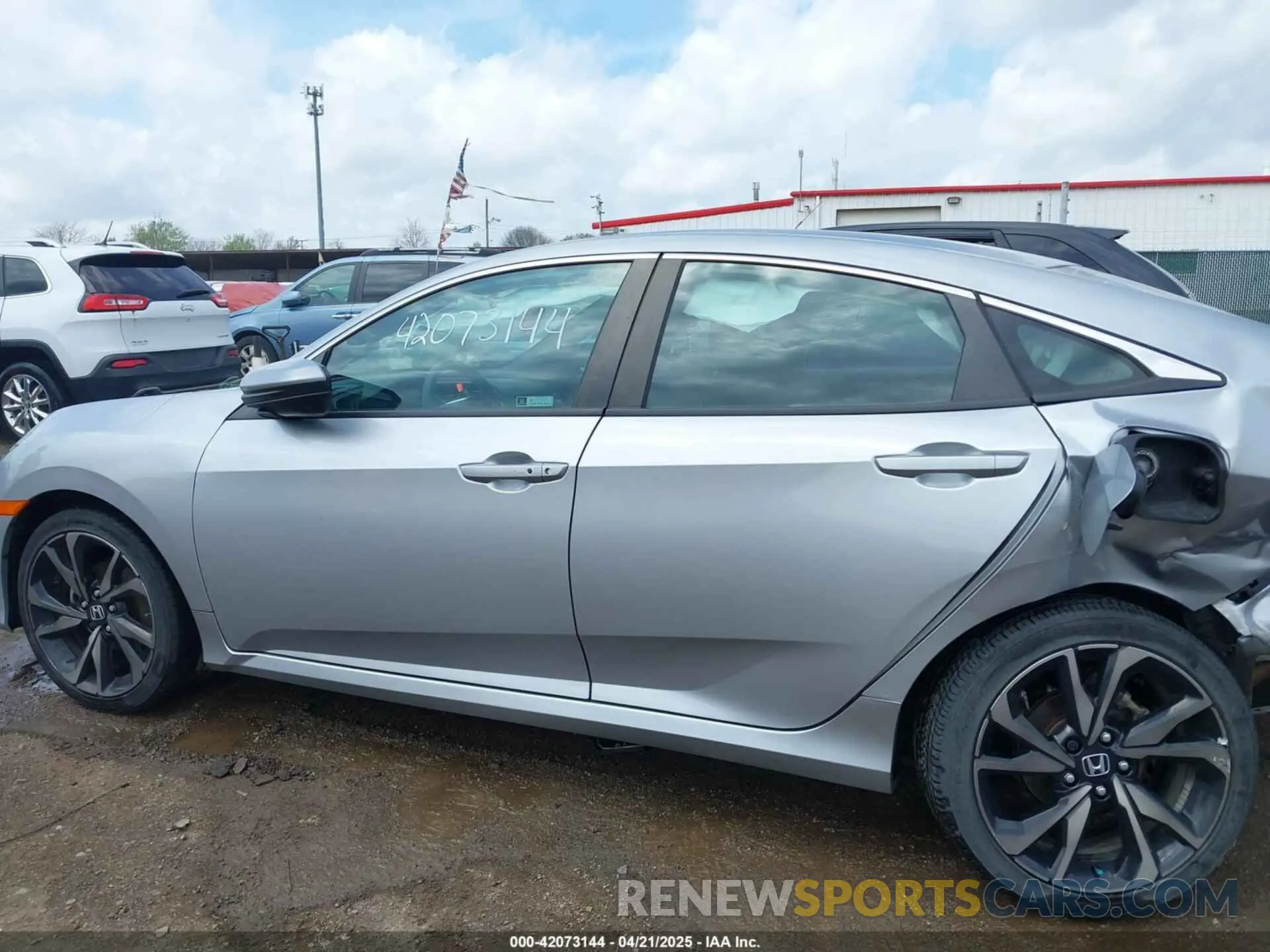 15 Photograph of a damaged car 2HGFC2F87MH541060 HONDA CIVIC 2021