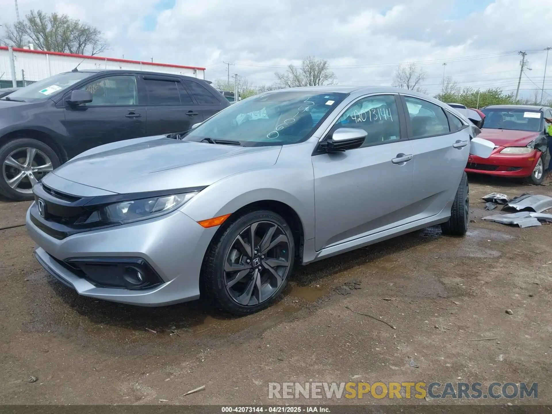 2 Photograph of a damaged car 2HGFC2F87MH541060 HONDA CIVIC 2021