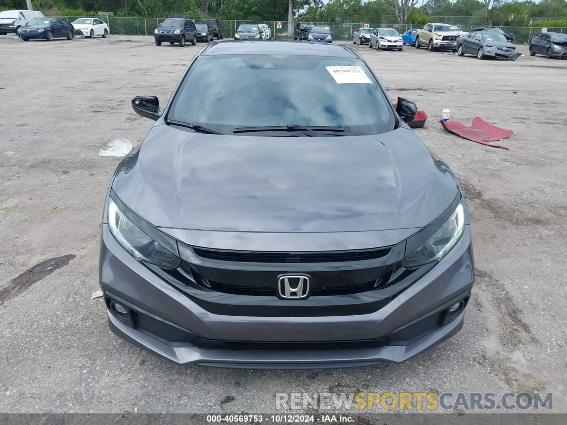 13 Photograph of a damaged car 2HGFC2F87MH543570 HONDA CIVIC 2021
