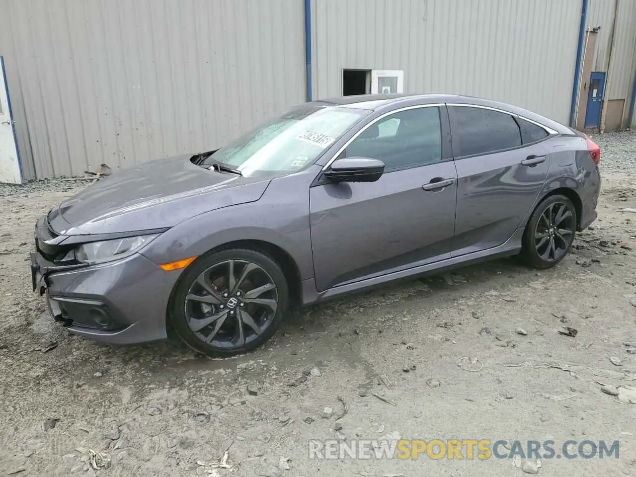 1 Photograph of a damaged car 2HGFC2F87MH544279 HONDA CIVIC 2021