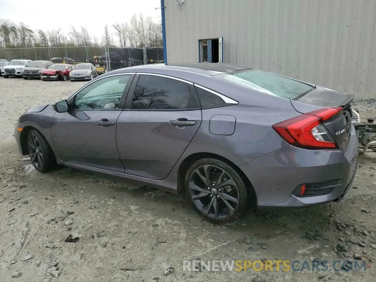 2 Photograph of a damaged car 2HGFC2F87MH544279 HONDA CIVIC 2021