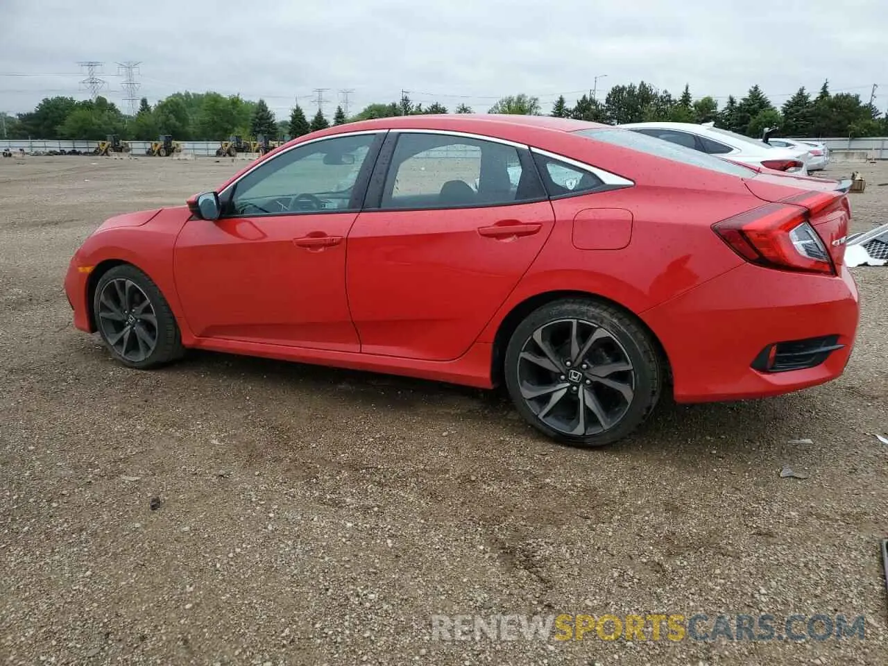 2 Photograph of a damaged car 2HGFC2F87MH544847 HONDA CIVIC 2021
