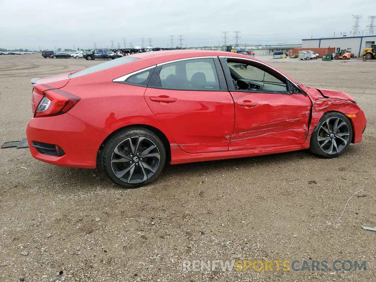 3 Photograph of a damaged car 2HGFC2F87MH544847 HONDA CIVIC 2021