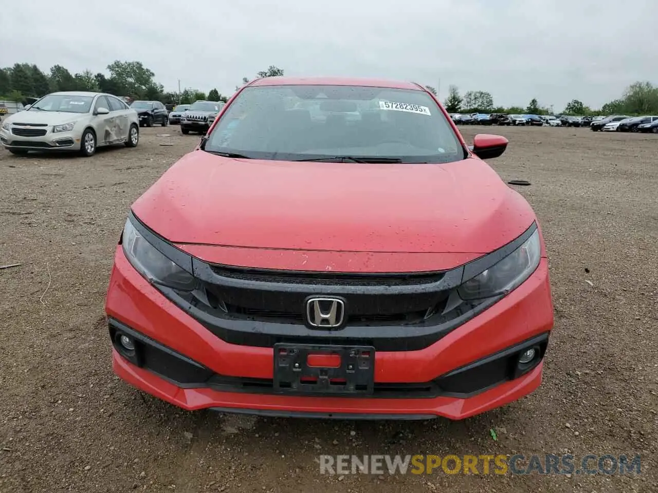 5 Photograph of a damaged car 2HGFC2F87MH544847 HONDA CIVIC 2021