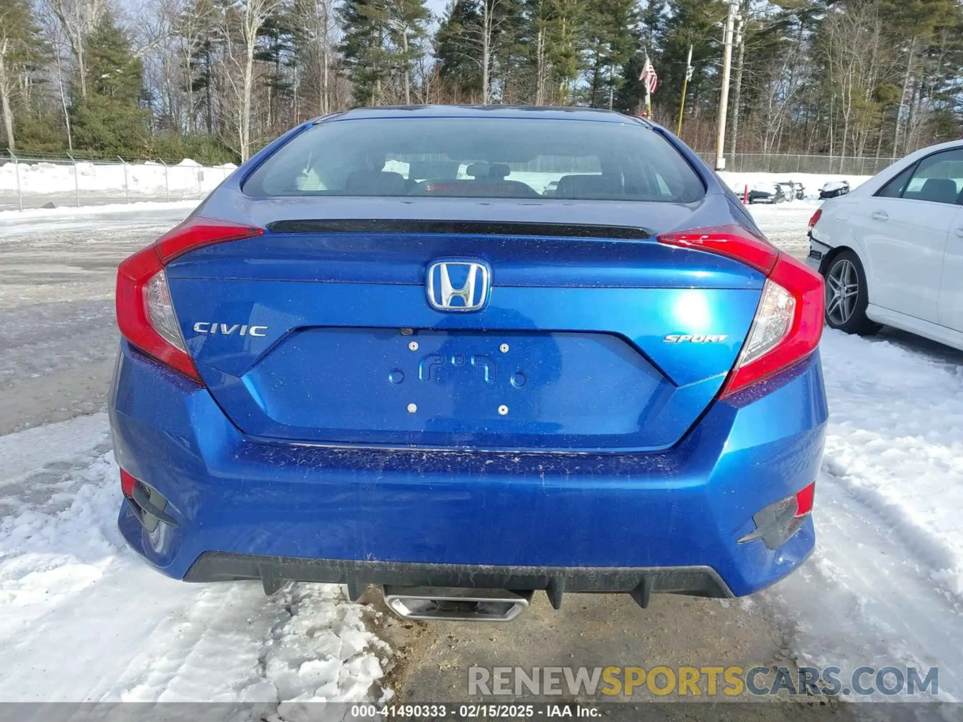 16 Photograph of a damaged car 2HGFC2F87MH547568 HONDA CIVIC 2021