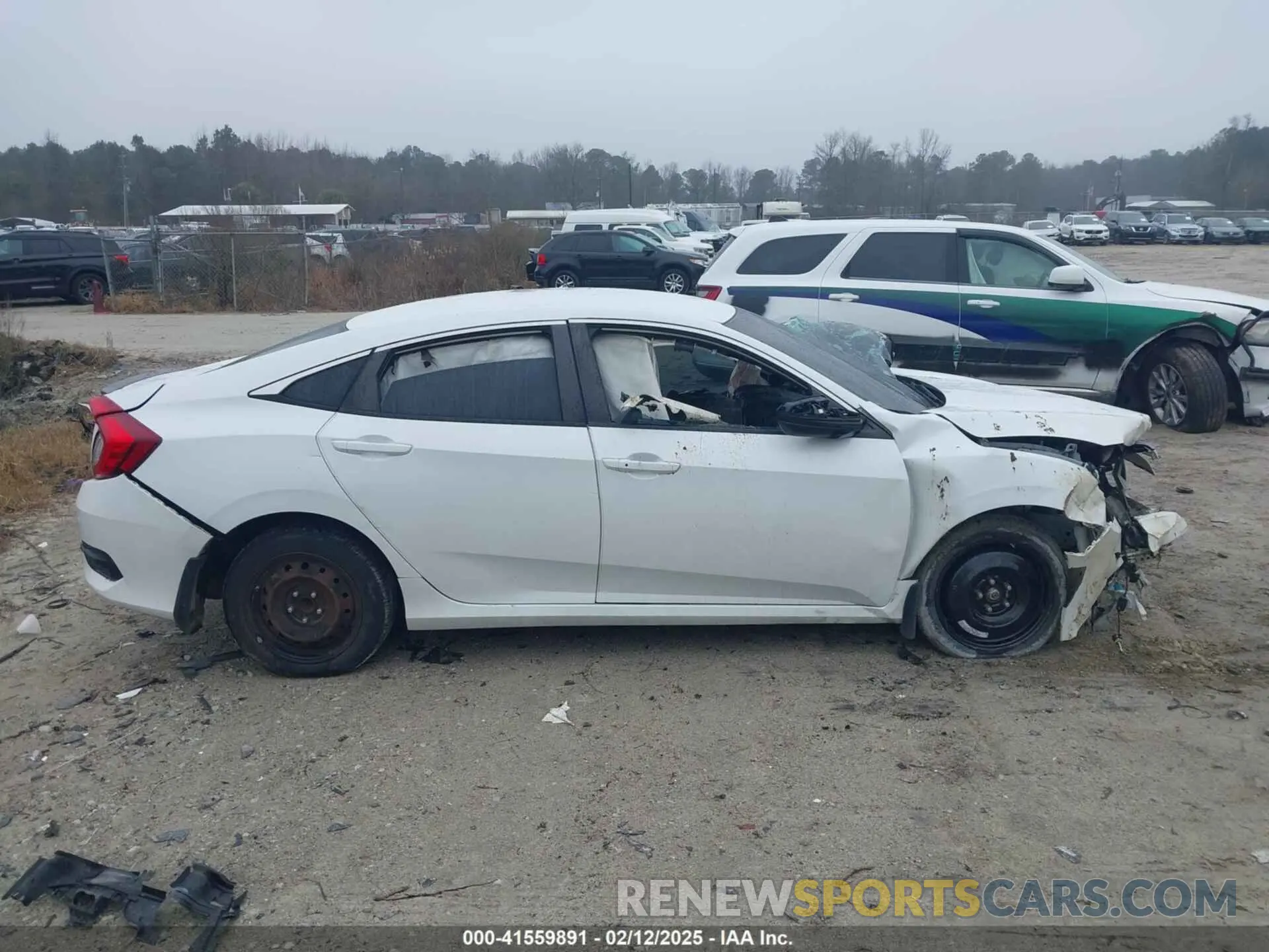 14 Photograph of a damaged car 2HGFC2F87MH551698 HONDA CIVIC 2021