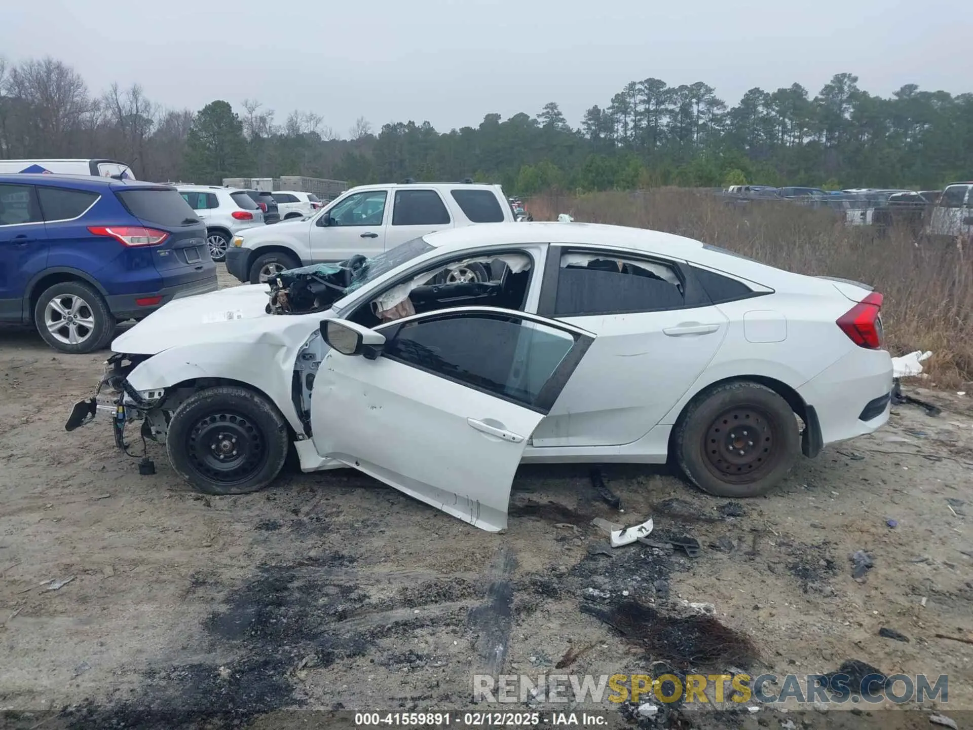 15 Photograph of a damaged car 2HGFC2F87MH551698 HONDA CIVIC 2021
