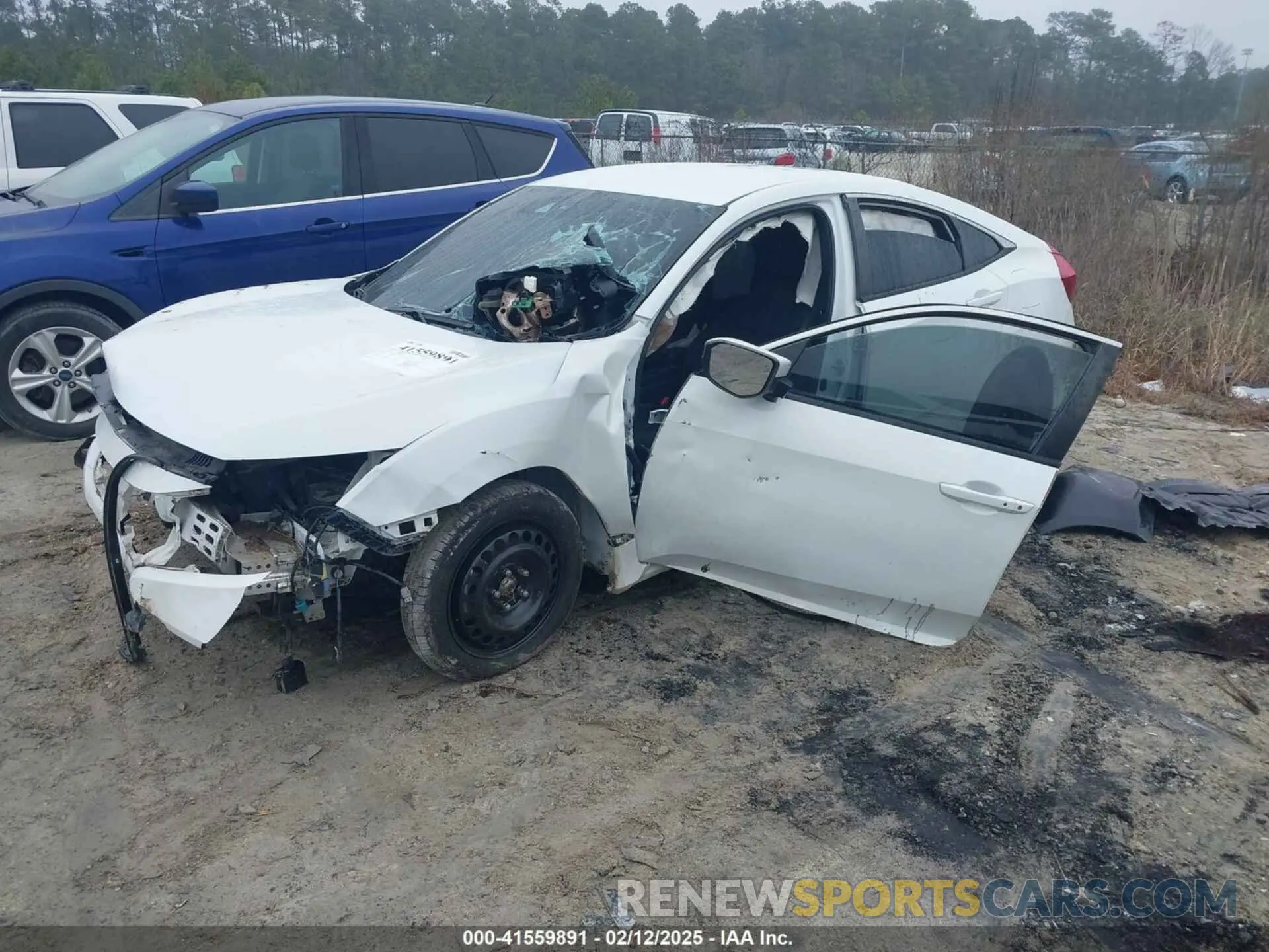 2 Photograph of a damaged car 2HGFC2F87MH551698 HONDA CIVIC 2021