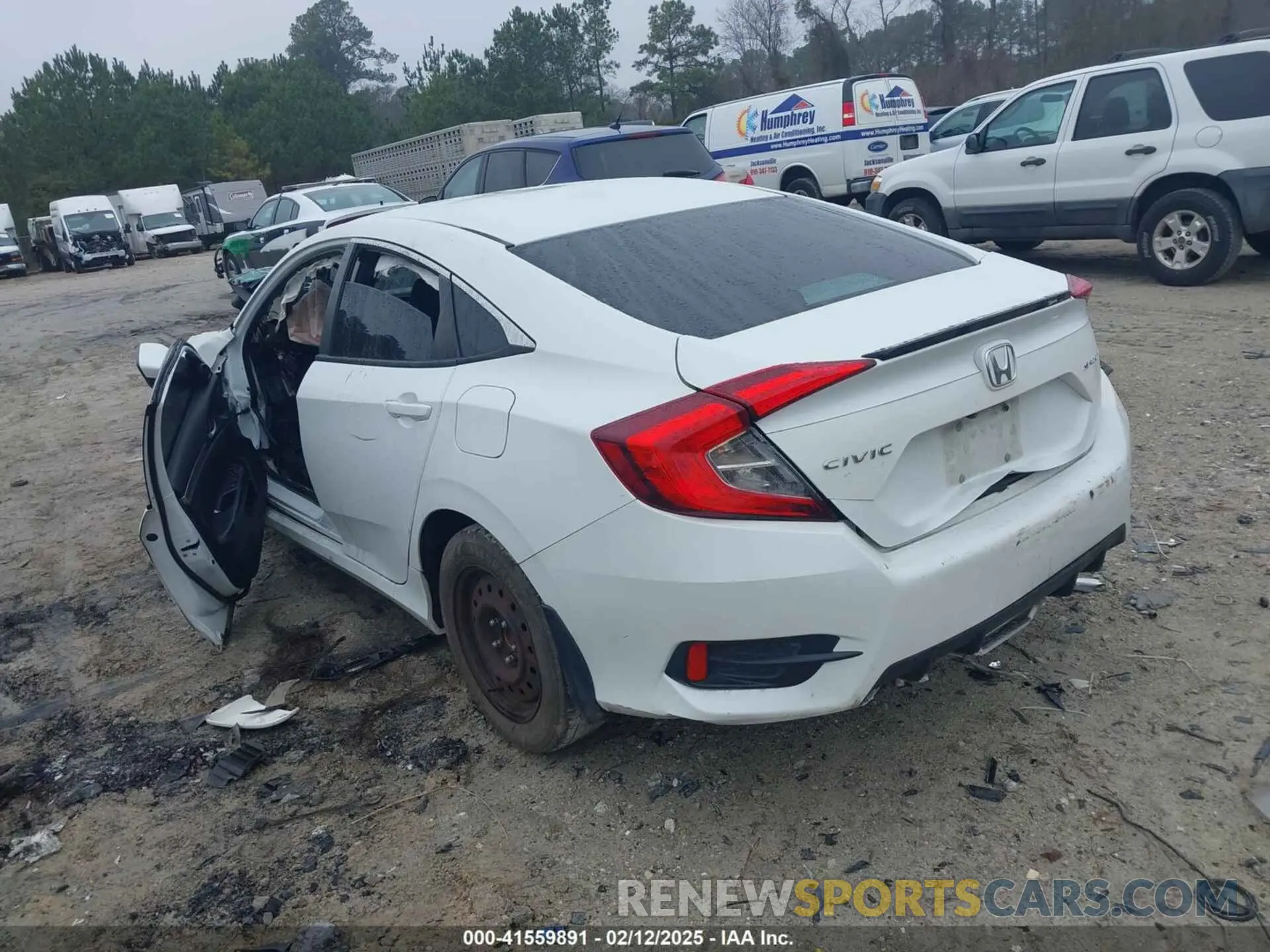 3 Photograph of a damaged car 2HGFC2F87MH551698 HONDA CIVIC 2021
