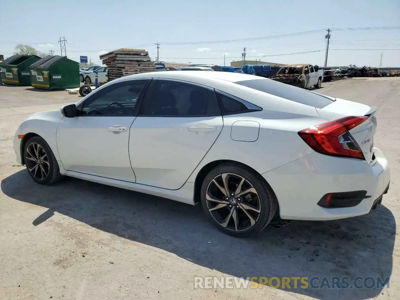 2 Photograph of a damaged car 2HGFC2F87MH559610 HONDA CIVIC 2021