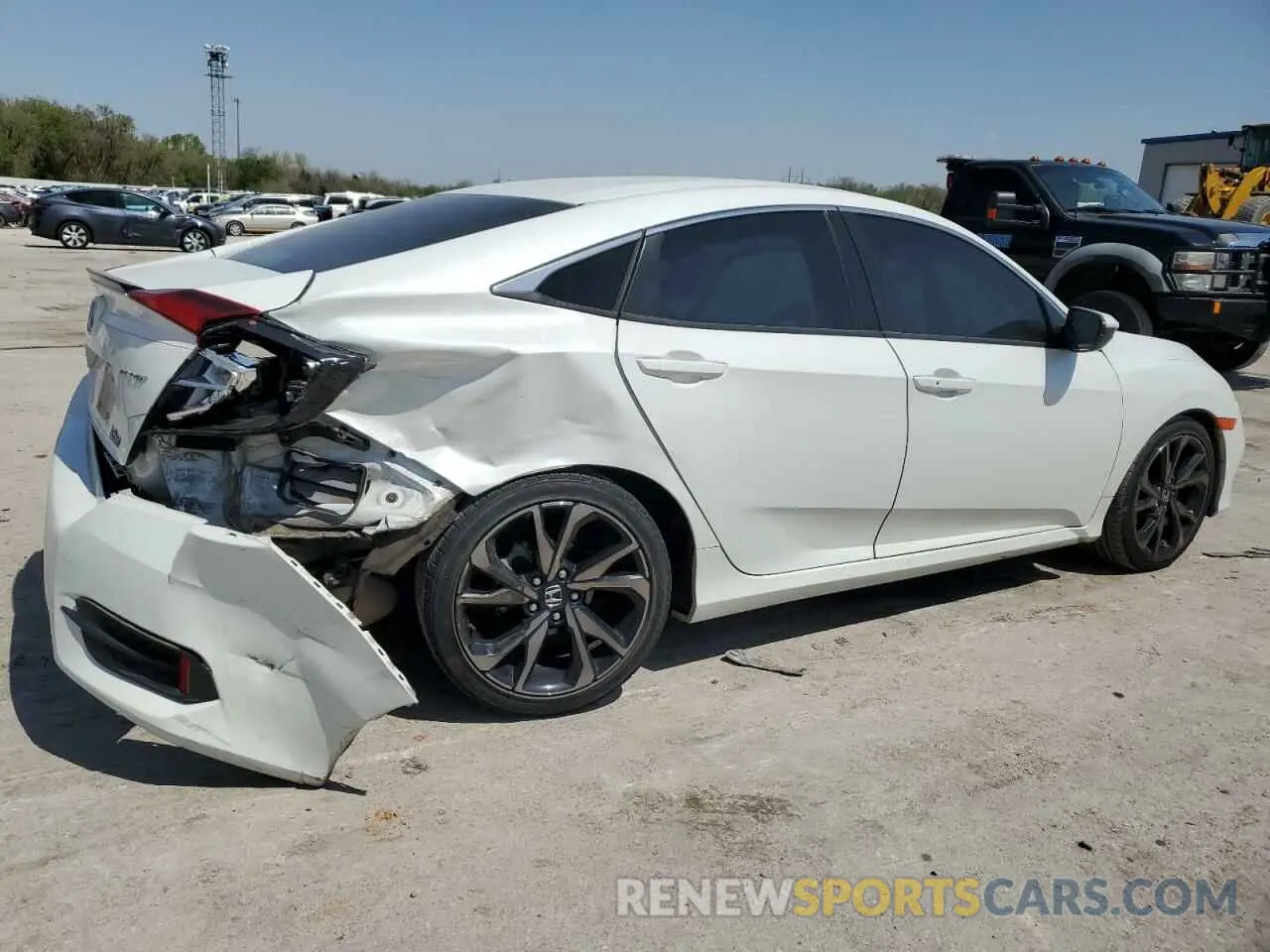 3 Photograph of a damaged car 2HGFC2F87MH559610 HONDA CIVIC 2021