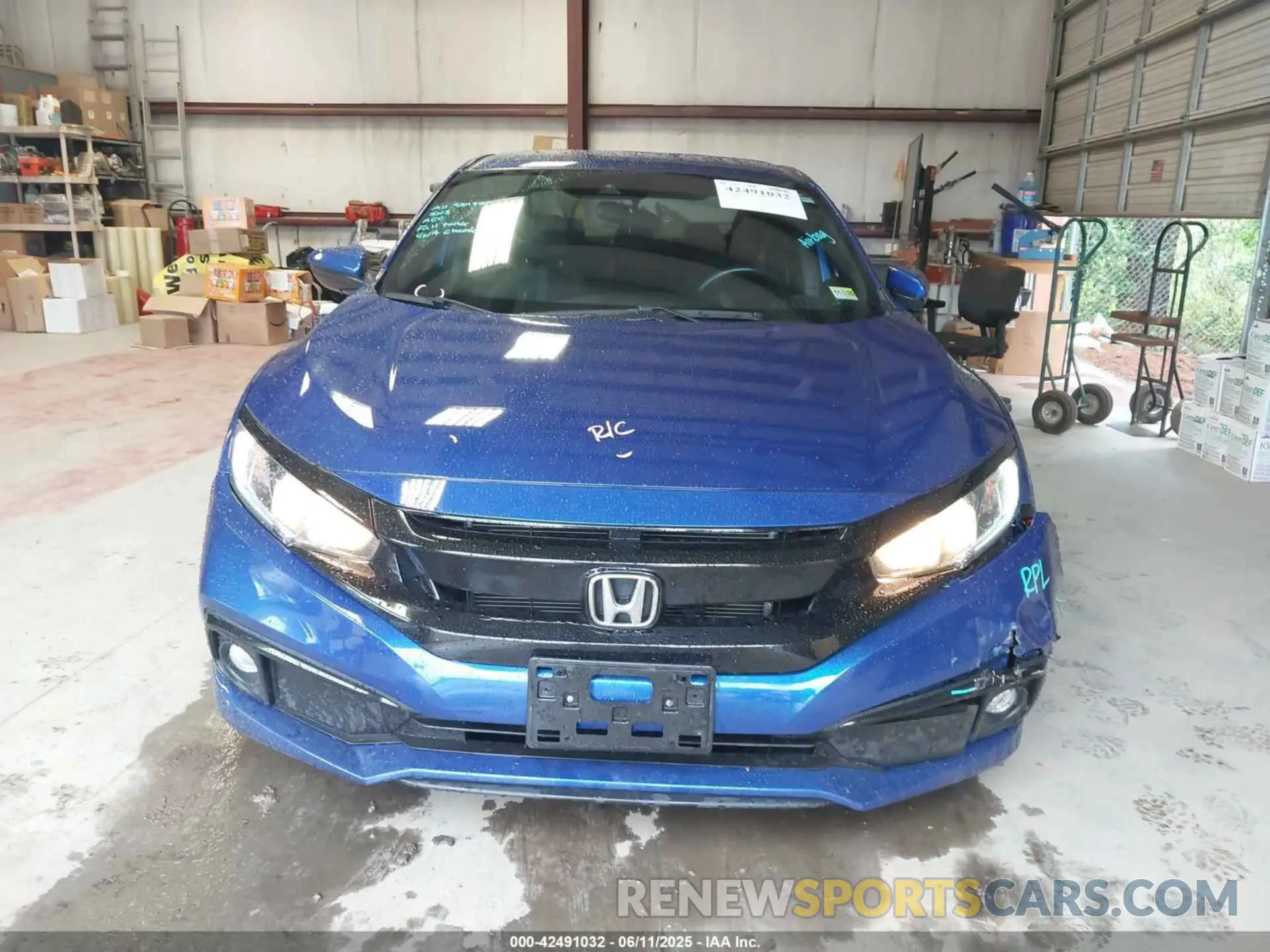 12 Photograph of a damaged car 2HGFC2F88MH504924 HONDA CIVIC 2021