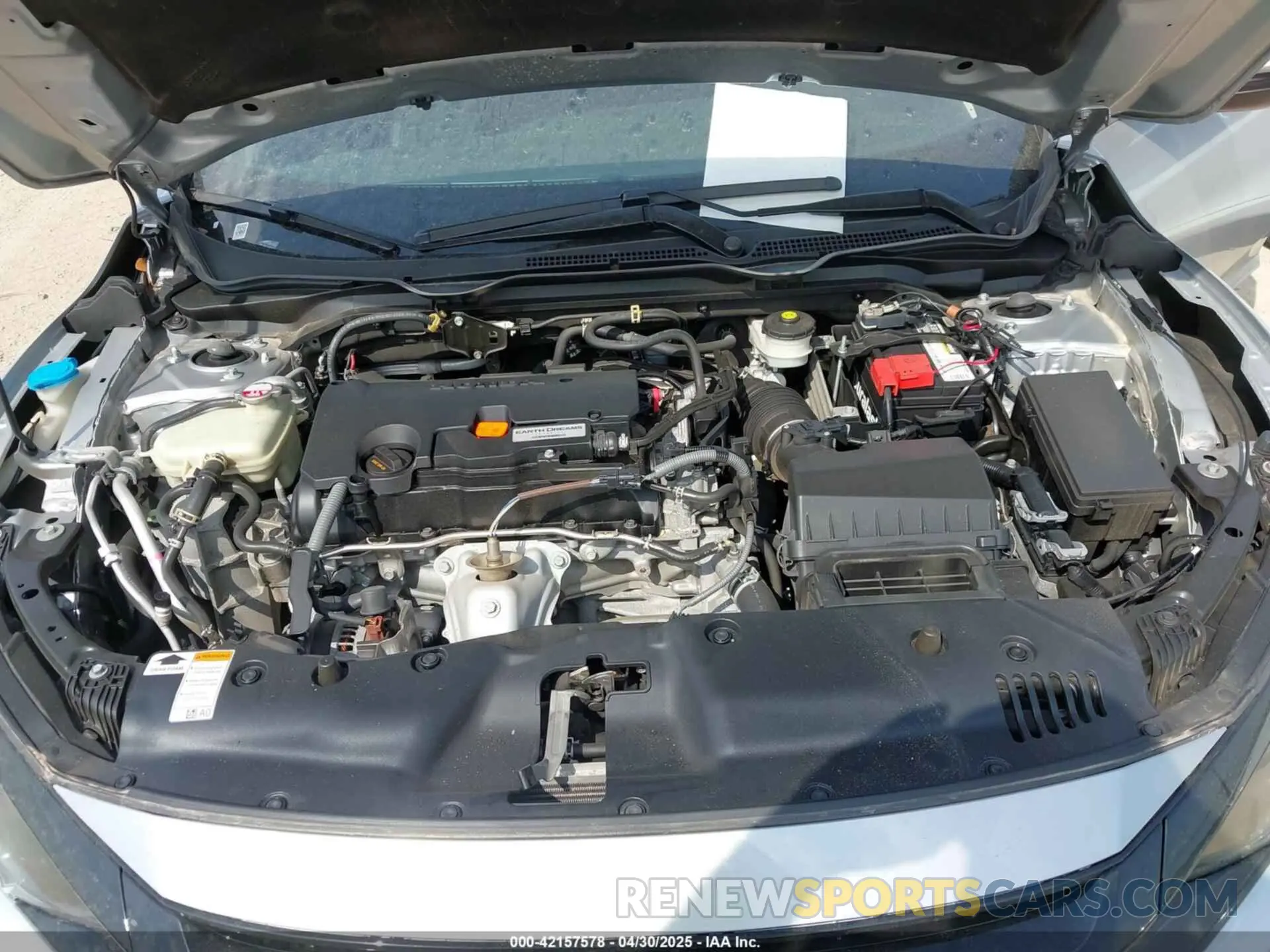 10 Photograph of a damaged car 2HGFC2F88MH506026 HONDA CIVIC 2021