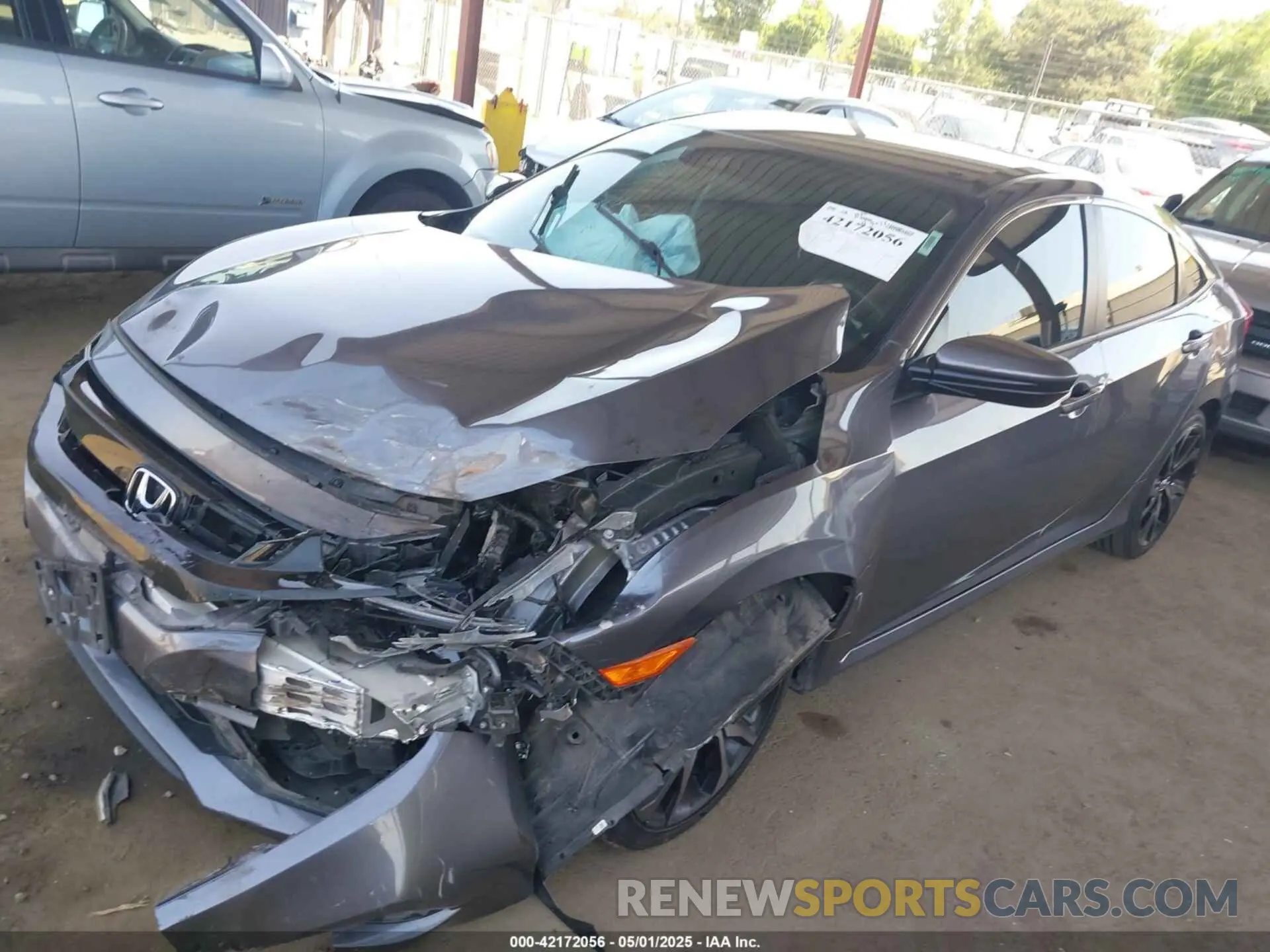 2 Photograph of a damaged car 2HGFC2F88MH507063 HONDA CIVIC 2021