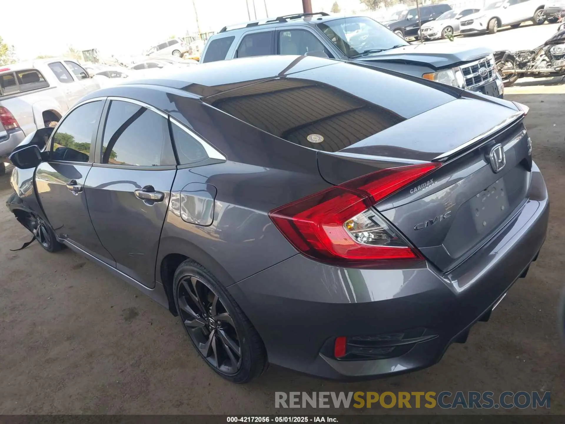 3 Photograph of a damaged car 2HGFC2F88MH507063 HONDA CIVIC 2021