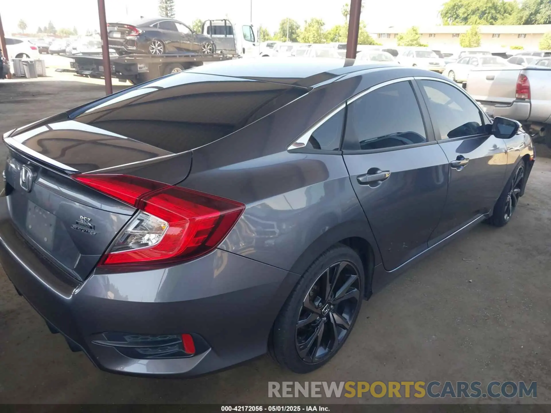 4 Photograph of a damaged car 2HGFC2F88MH507063 HONDA CIVIC 2021