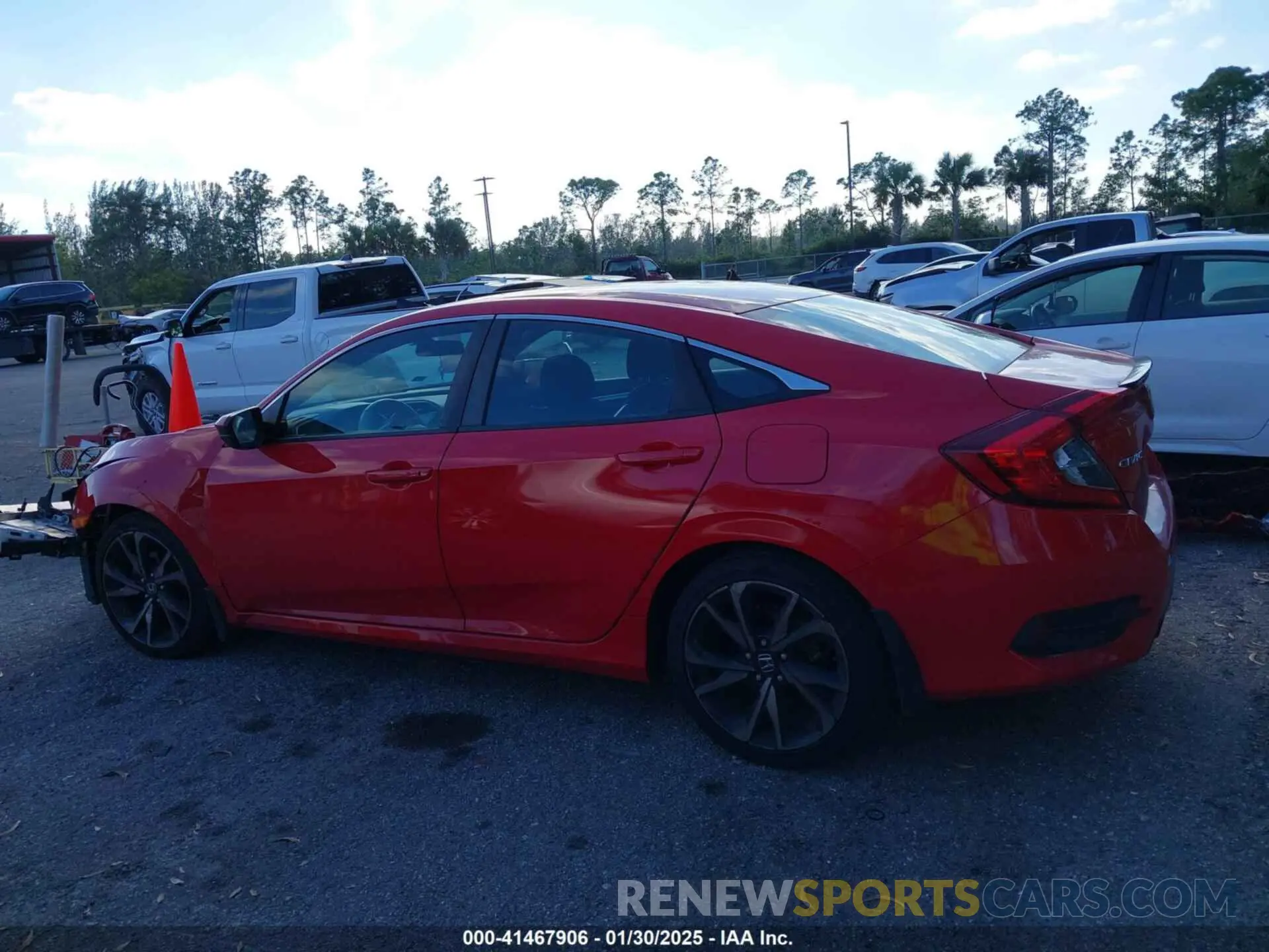 14 Photograph of a damaged car 2HGFC2F88MH513302 HONDA CIVIC 2021