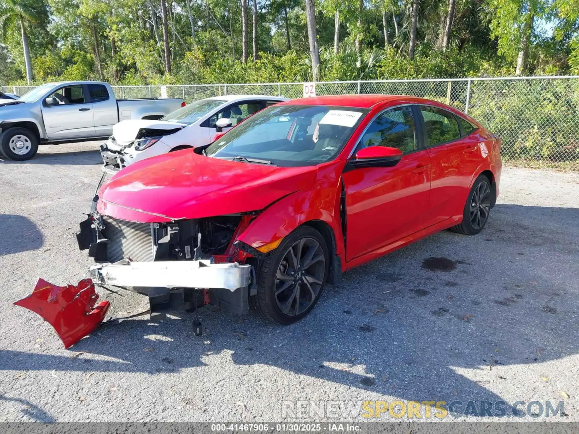 2 Photograph of a damaged car 2HGFC2F88MH513302 HONDA CIVIC 2021