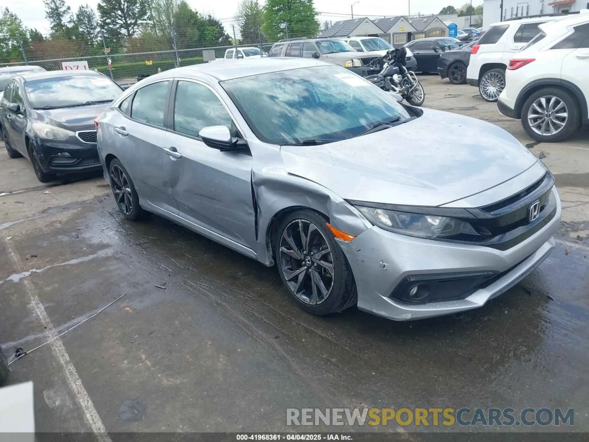 1 Photograph of a damaged car 2HGFC2F88MH530214 HONDA CIVIC 2021