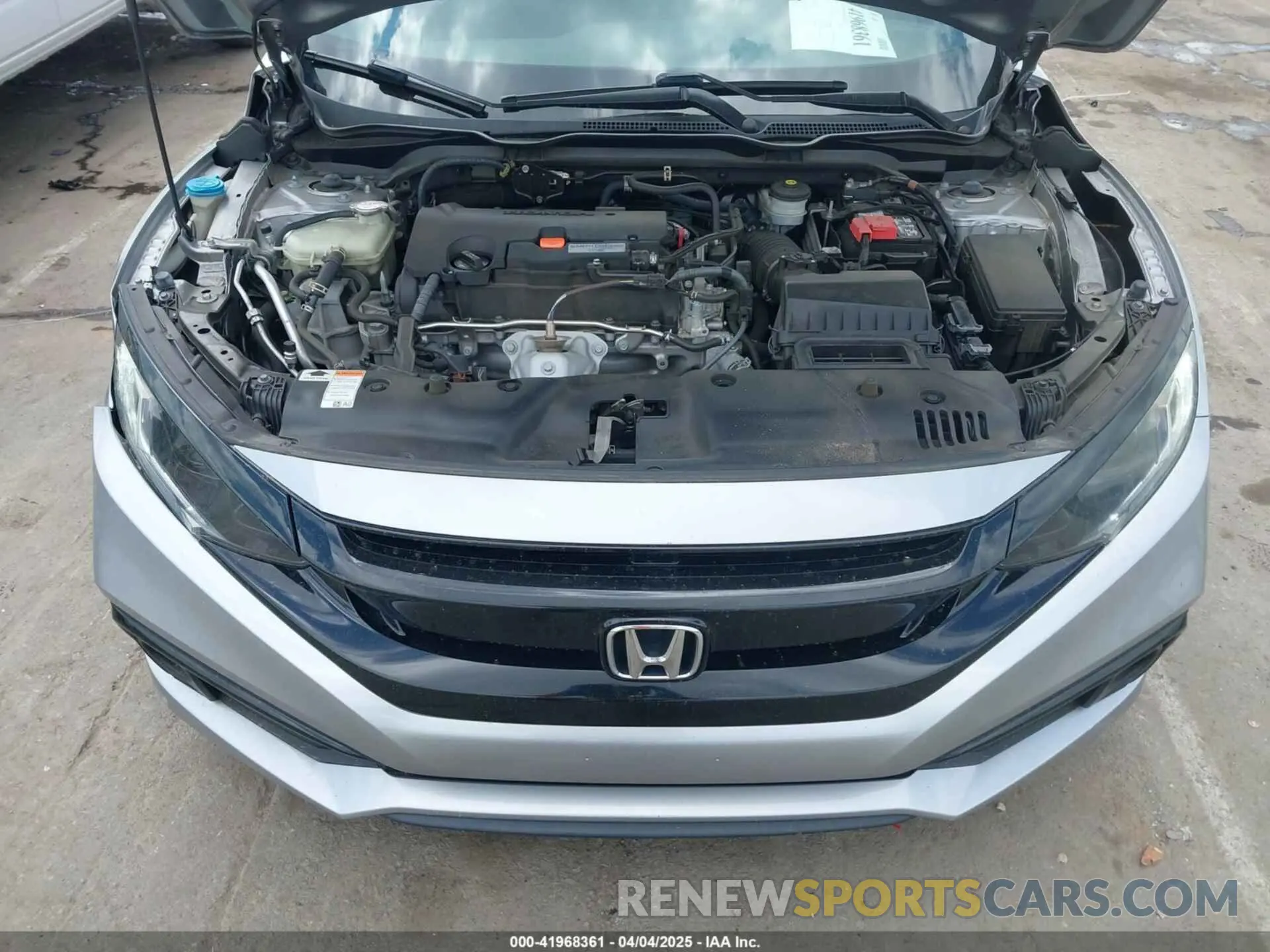 10 Photograph of a damaged car 2HGFC2F88MH530214 HONDA CIVIC 2021