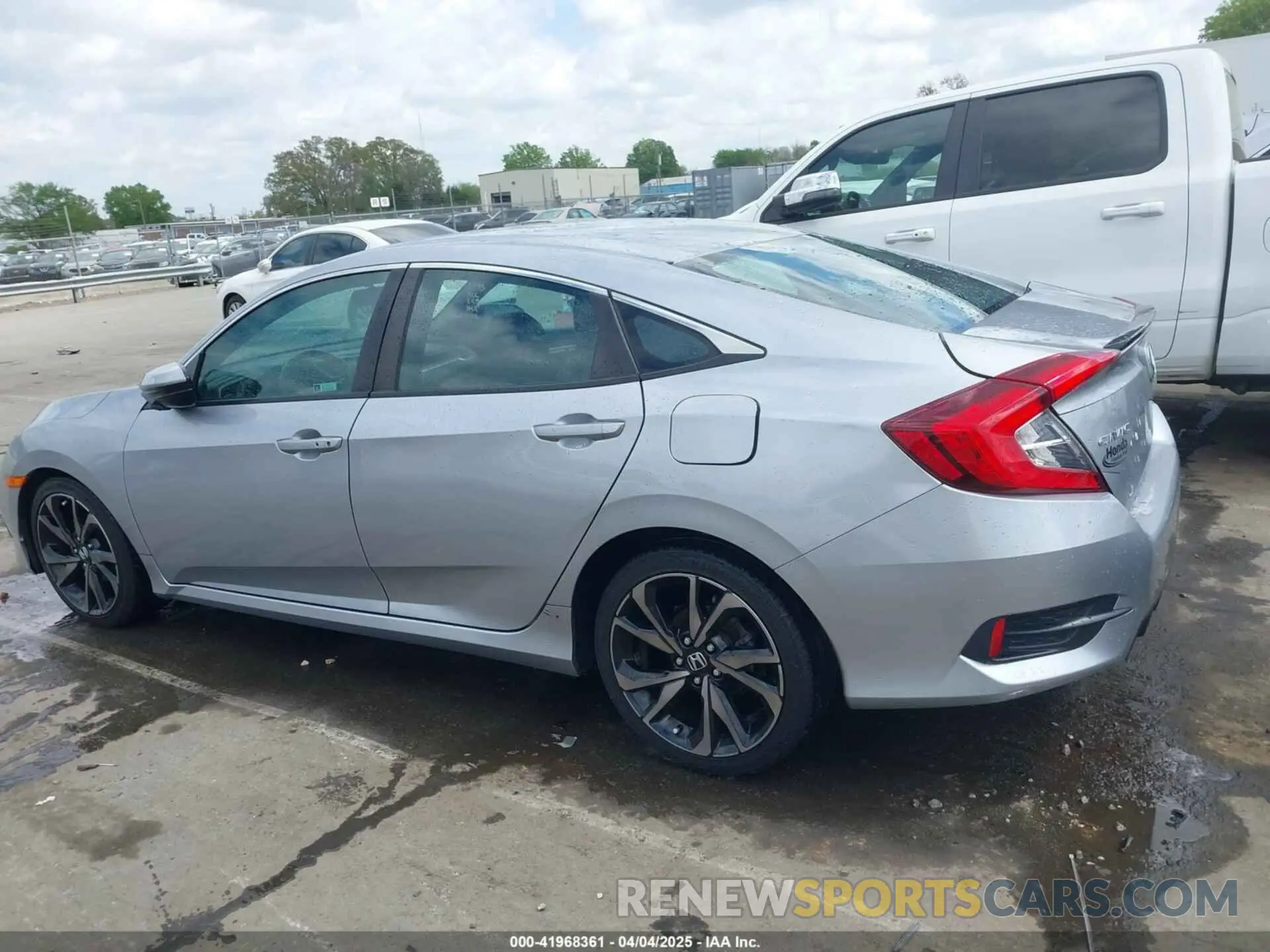 14 Photograph of a damaged car 2HGFC2F88MH530214 HONDA CIVIC 2021