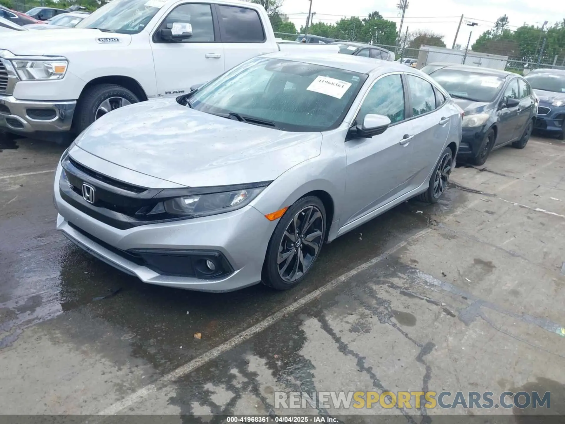 2 Photograph of a damaged car 2HGFC2F88MH530214 HONDA CIVIC 2021