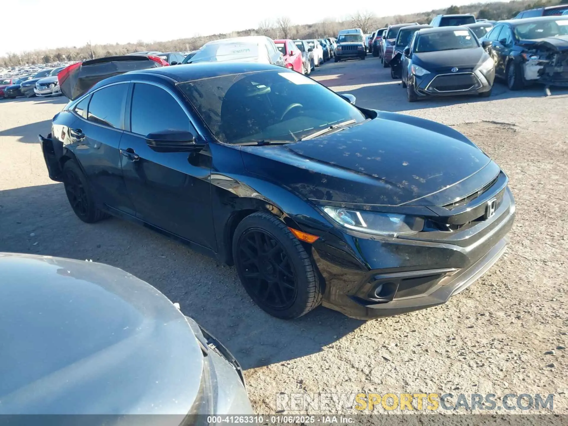 1 Photograph of a damaged car 2HGFC2F88MH533968 HONDA CIVIC 2021