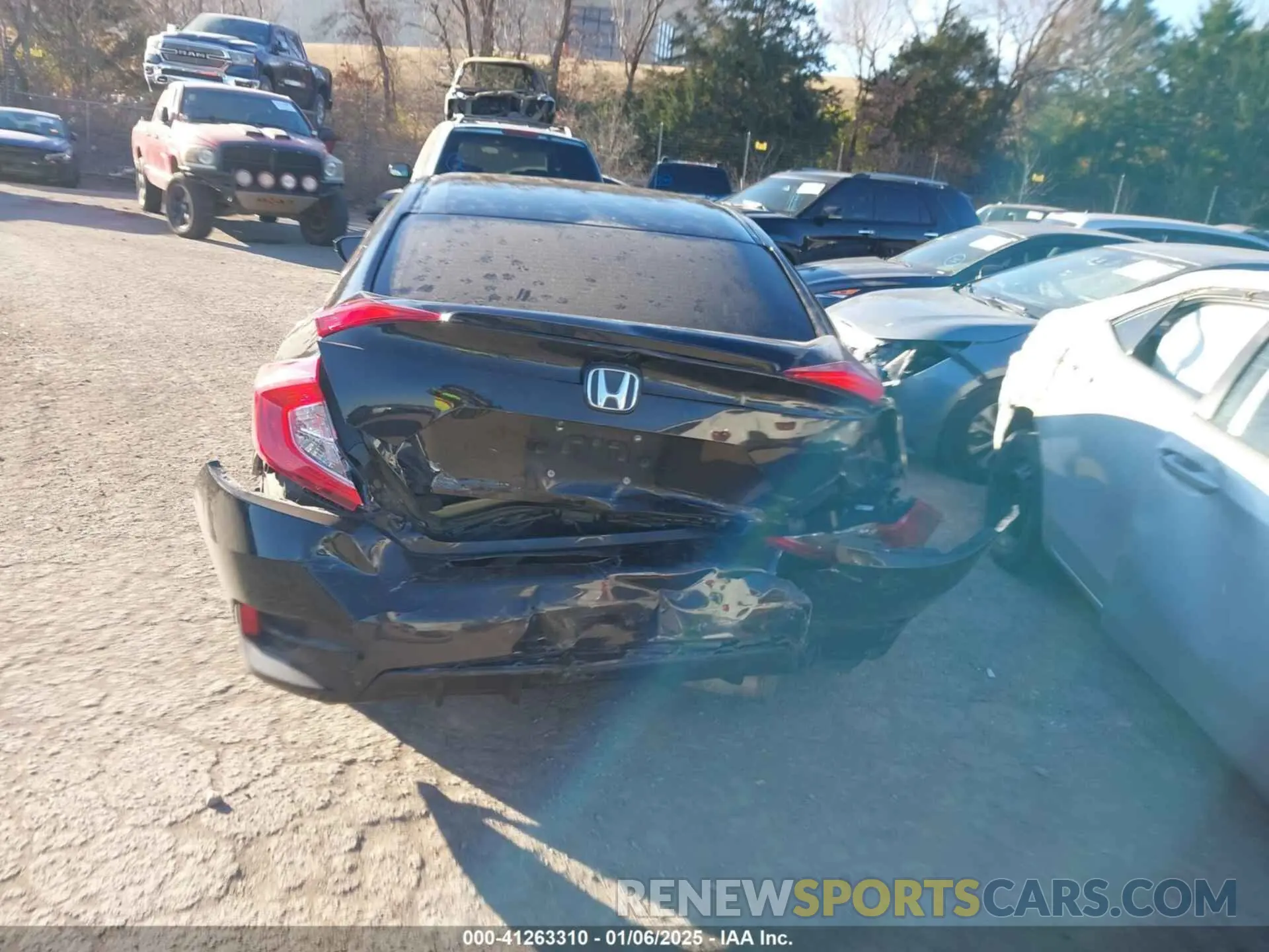 16 Photograph of a damaged car 2HGFC2F88MH533968 HONDA CIVIC 2021