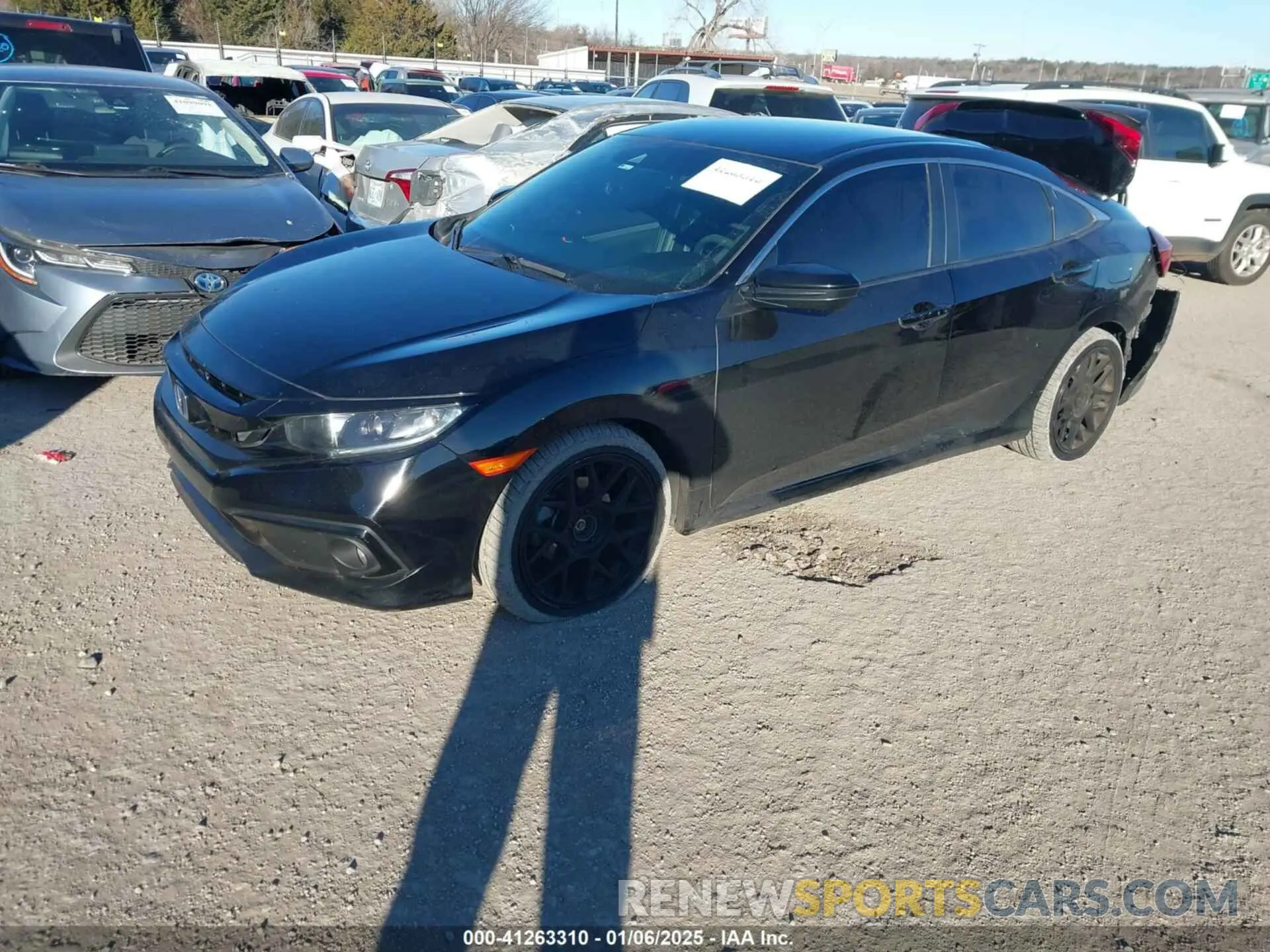 2 Photograph of a damaged car 2HGFC2F88MH533968 HONDA CIVIC 2021