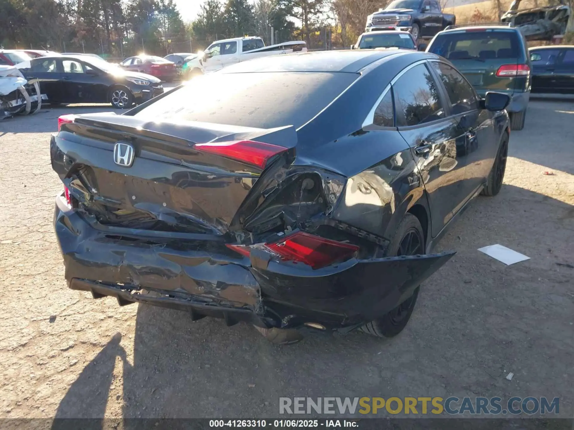 4 Photograph of a damaged car 2HGFC2F88MH533968 HONDA CIVIC 2021