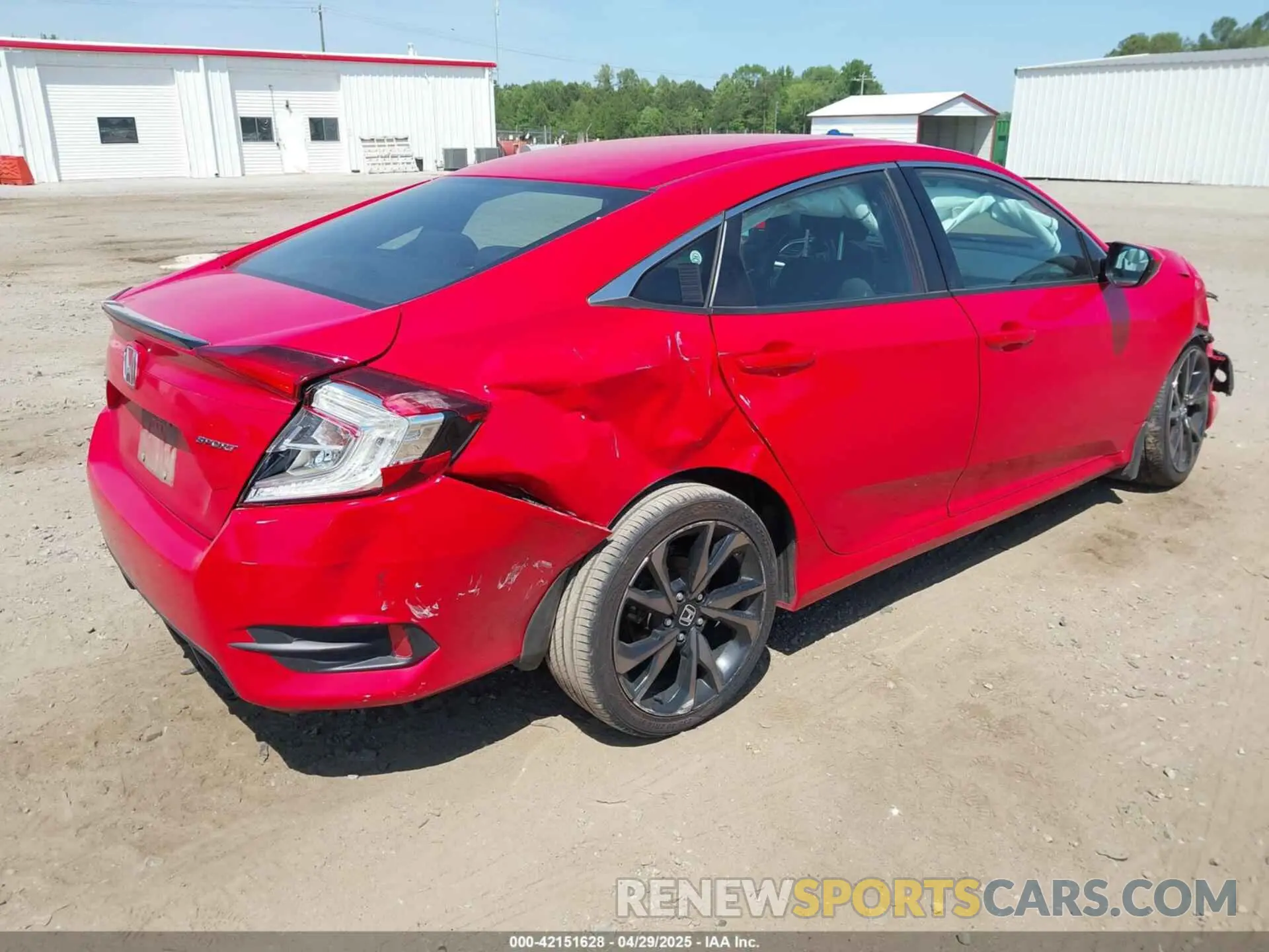 4 Photograph of a damaged car 2HGFC2F88MH536725 HONDA CIVIC 2021