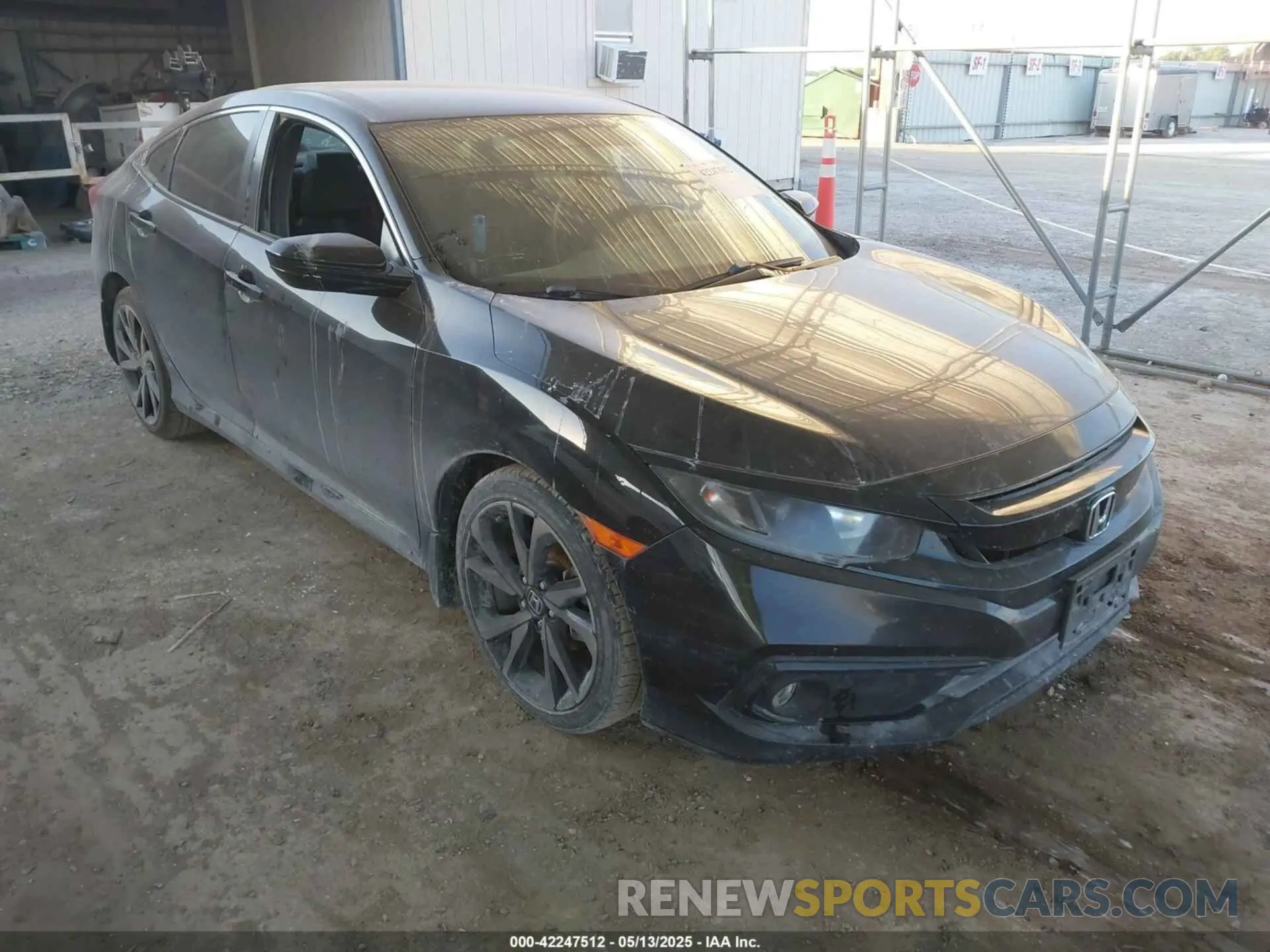 1 Photograph of a damaged car 2HGFC2F88MH546283 HONDA CIVIC 2021