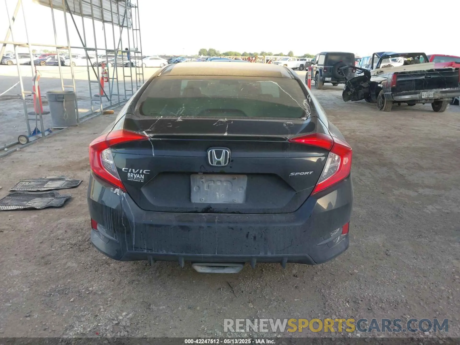 16 Photograph of a damaged car 2HGFC2F88MH546283 HONDA CIVIC 2021