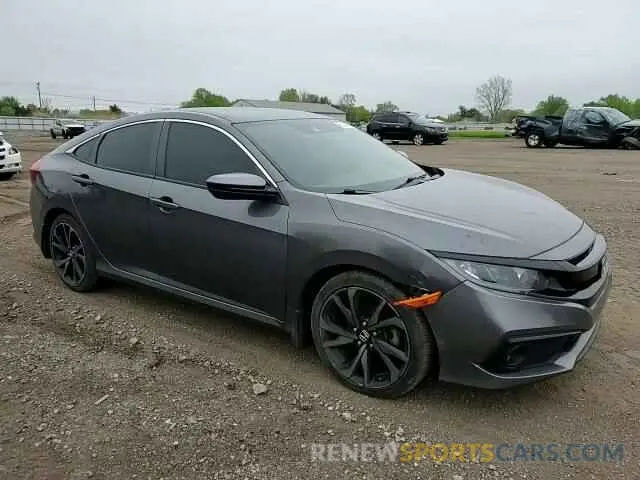 13 Photograph of a damaged car 2HGFC2F88MH556375 HONDA CIVIC 2021