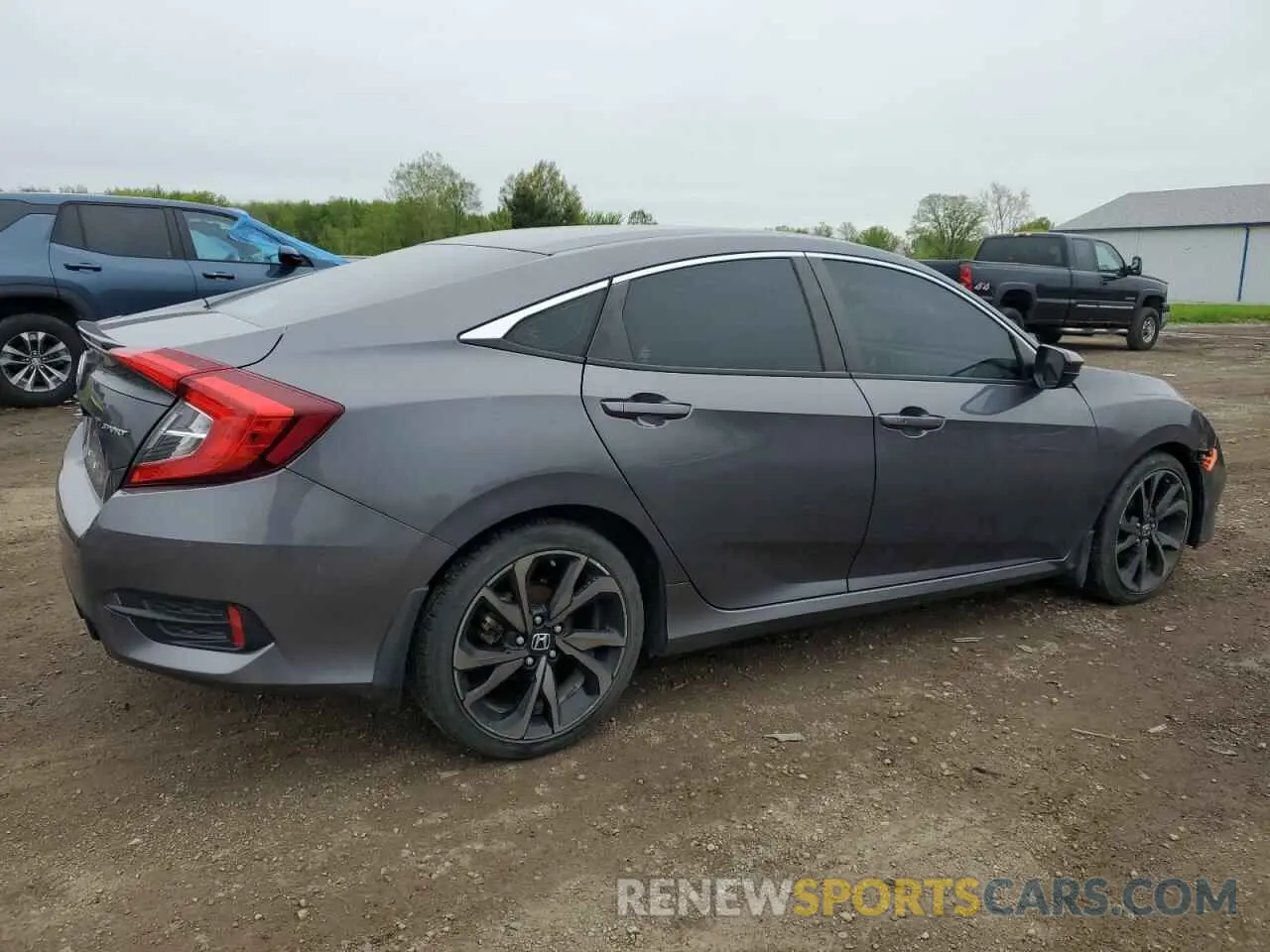 3 Photograph of a damaged car 2HGFC2F88MH556375 HONDA CIVIC 2021
