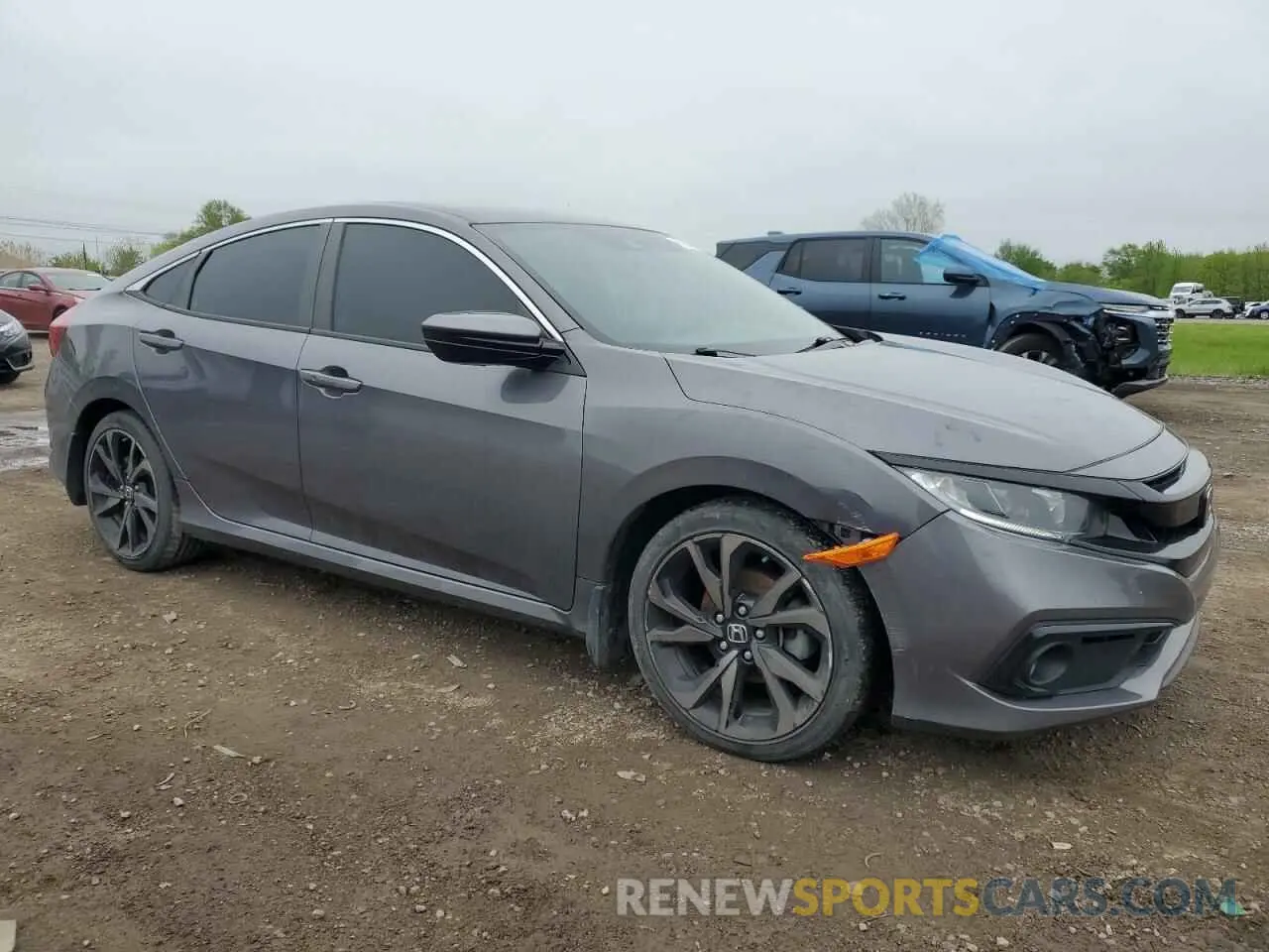 4 Photograph of a damaged car 2HGFC2F88MH556375 HONDA CIVIC 2021