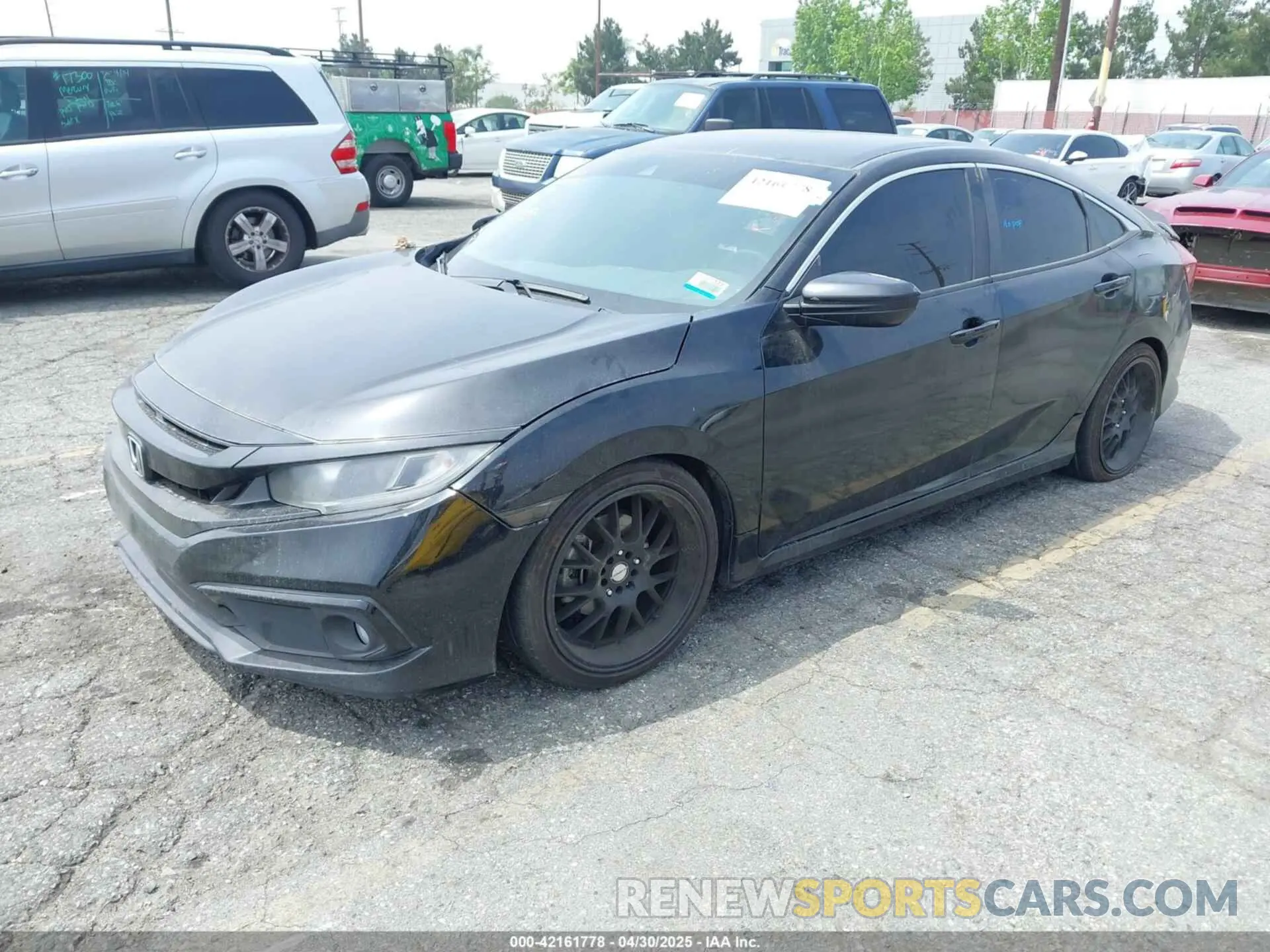 2 Photograph of a damaged car 2HGFC2F88MH557221 HONDA CIVIC 2021