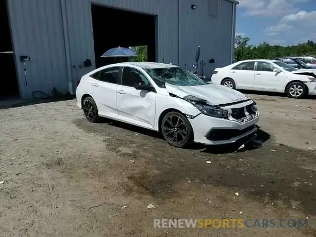 14 Photograph of a damaged car 2HGFC2F89MH504382 HONDA CIVIC 2021