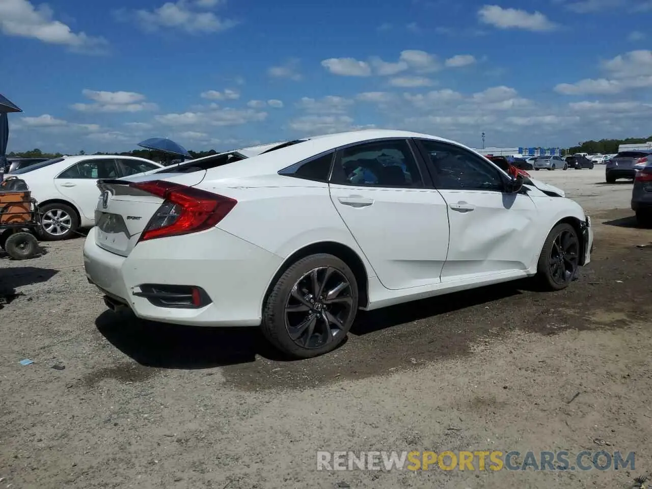 3 Photograph of a damaged car 2HGFC2F89MH504382 HONDA CIVIC 2021