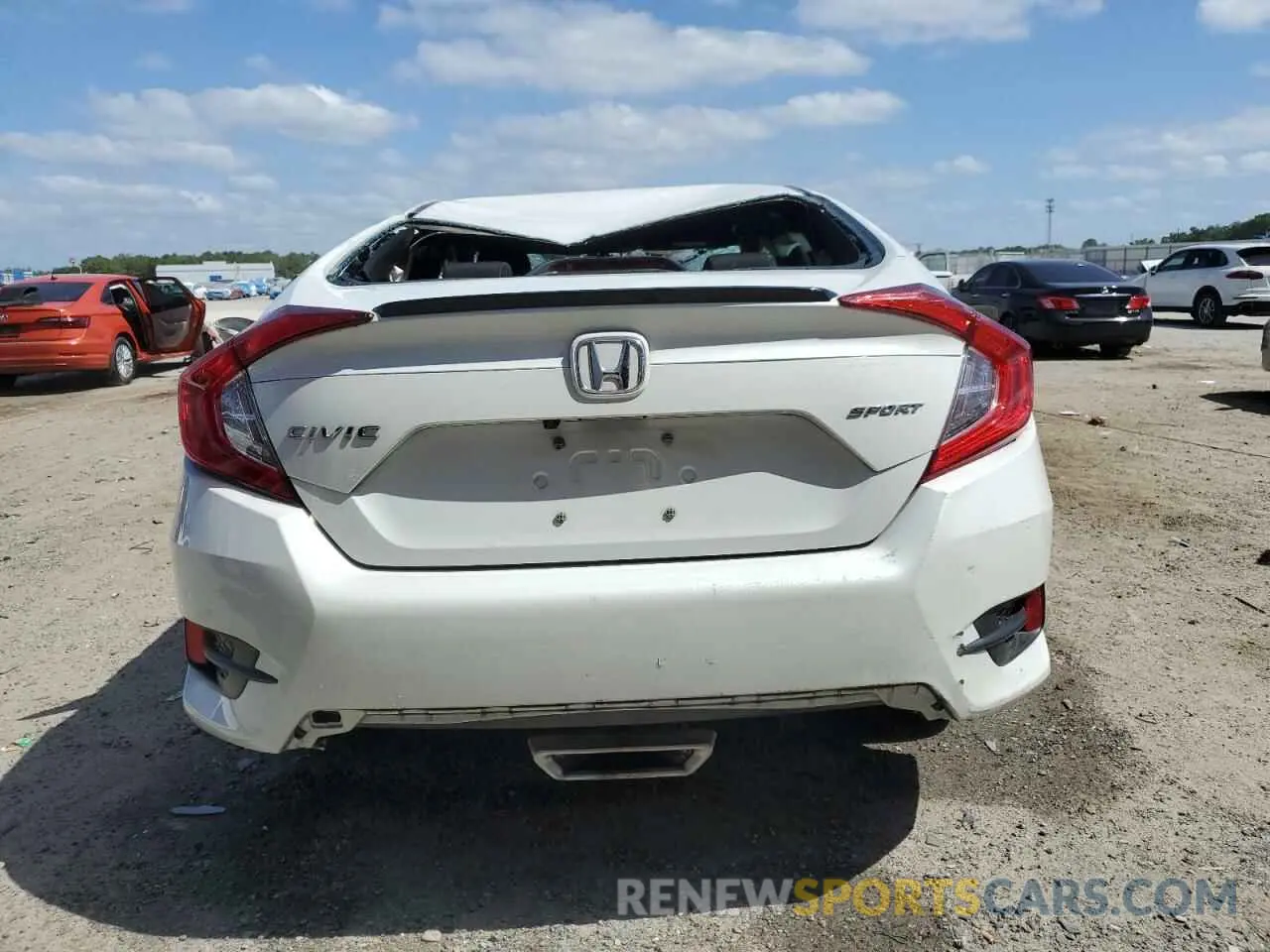 6 Photograph of a damaged car 2HGFC2F89MH504382 HONDA CIVIC 2021