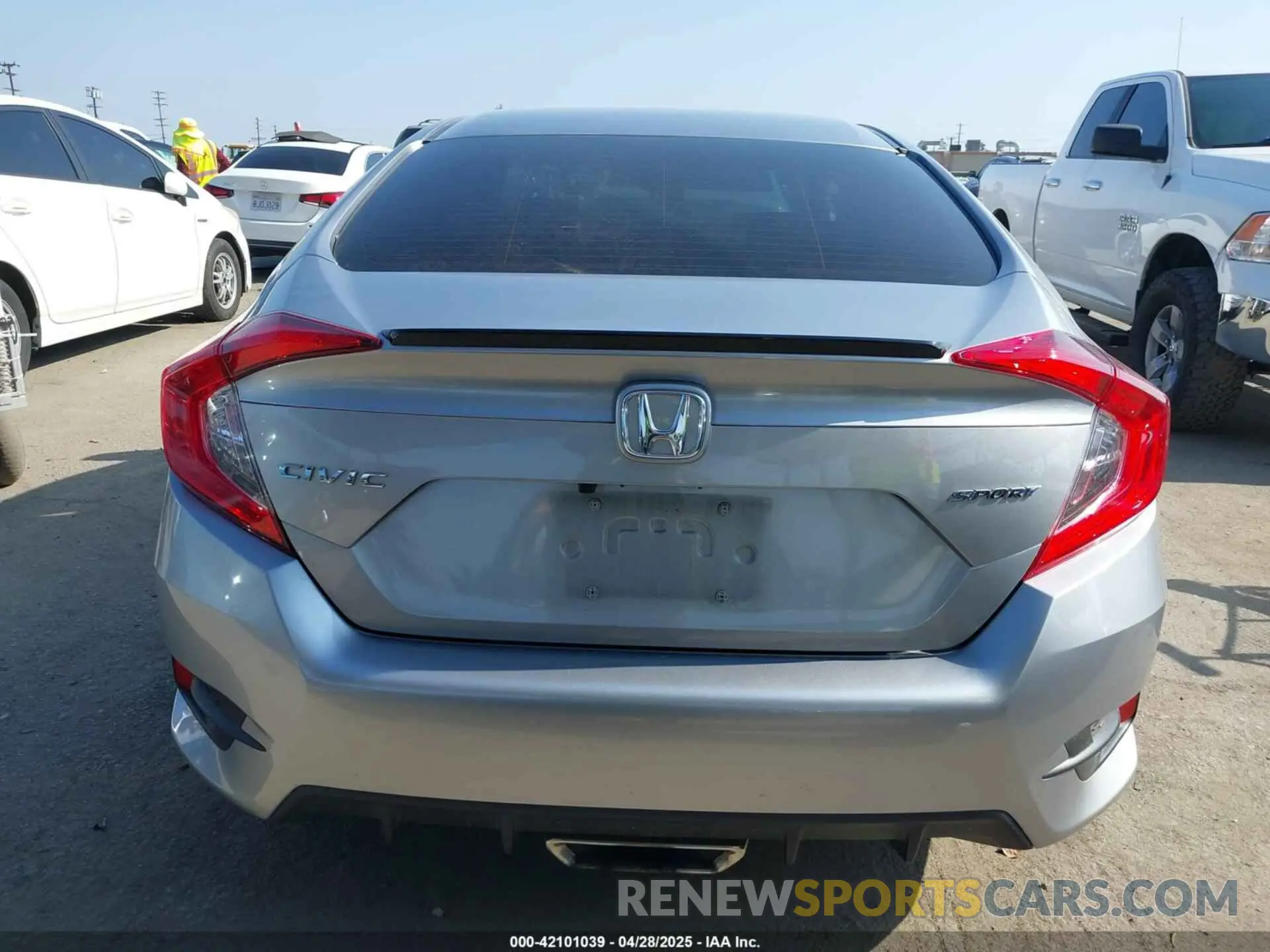 16 Photograph of a damaged car 2HGFC2F89MH506908 HONDA CIVIC 2021