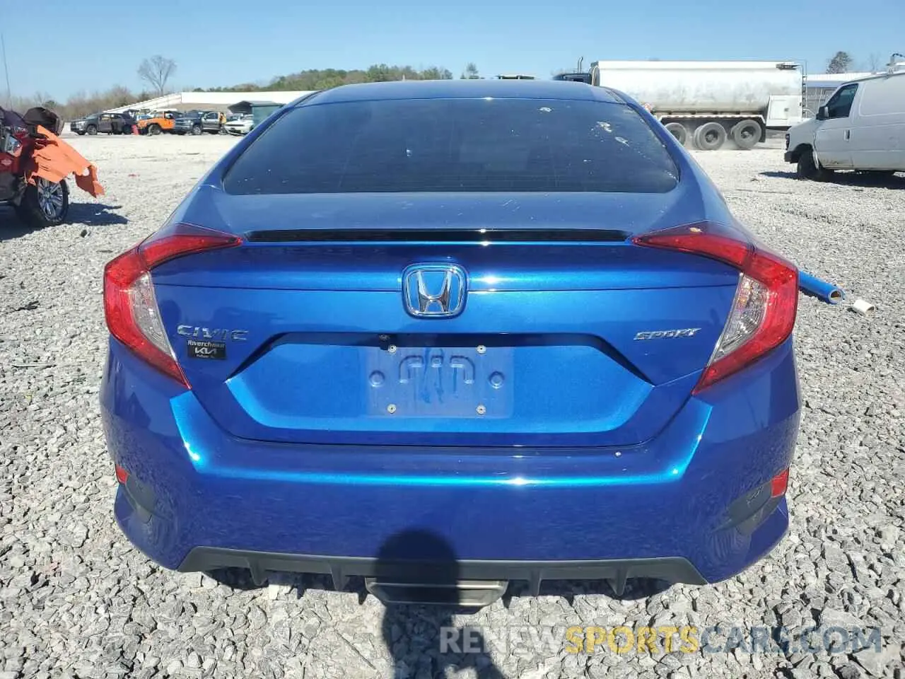6 Photograph of a damaged car 2HGFC2F89MH510022 HONDA CIVIC 2021