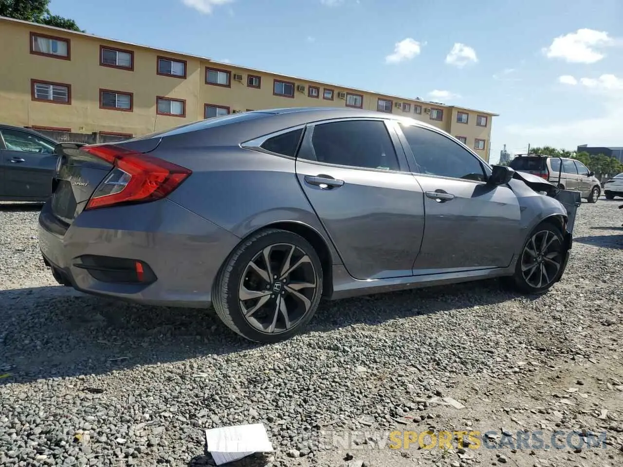 3 Photograph of a damaged car 2HGFC2F89MH512269 HONDA CIVIC 2021