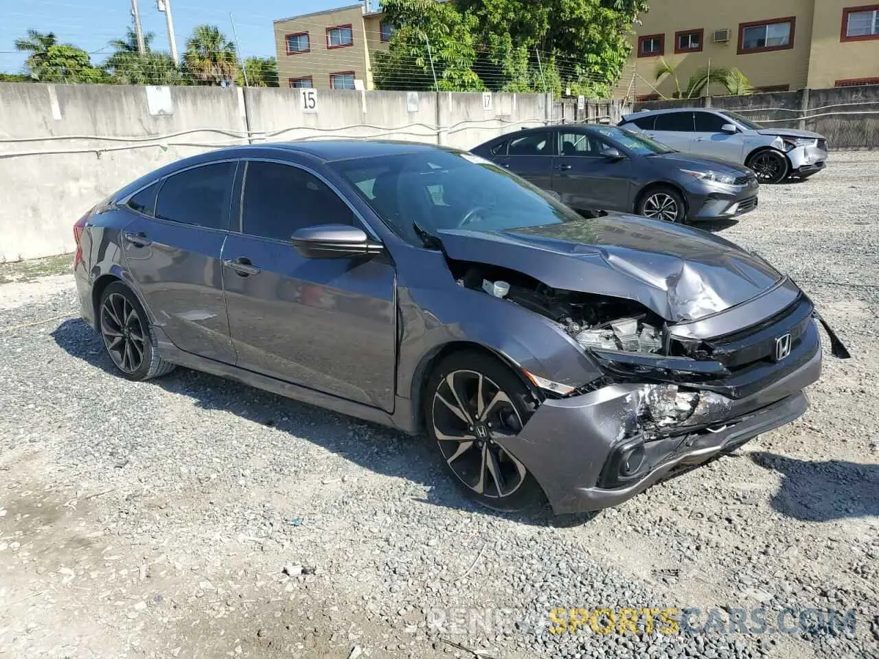 4 Photograph of a damaged car 2HGFC2F89MH512269 HONDA CIVIC 2021