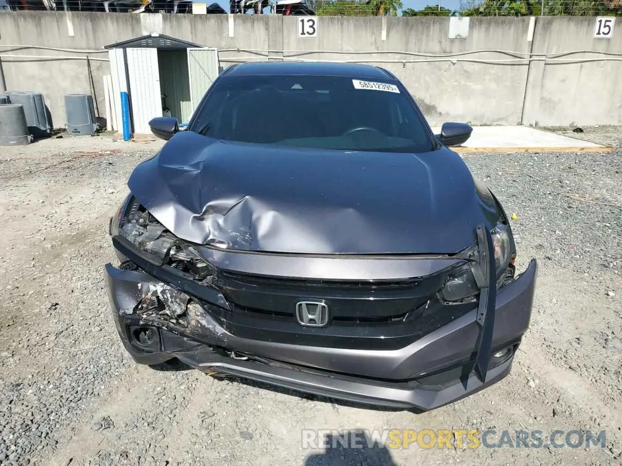 5 Photograph of a damaged car 2HGFC2F89MH512269 HONDA CIVIC 2021