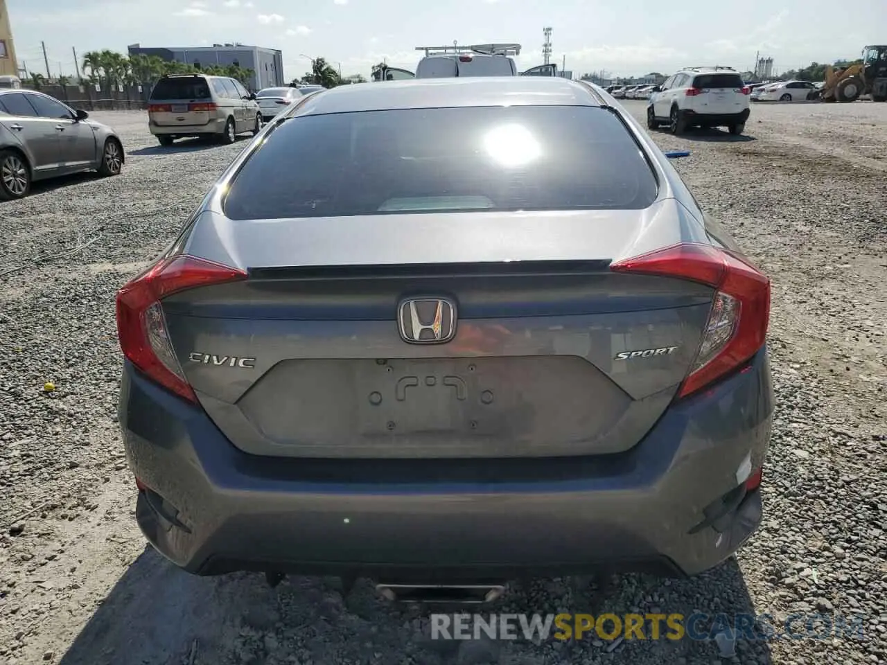 6 Photograph of a damaged car 2HGFC2F89MH512269 HONDA CIVIC 2021